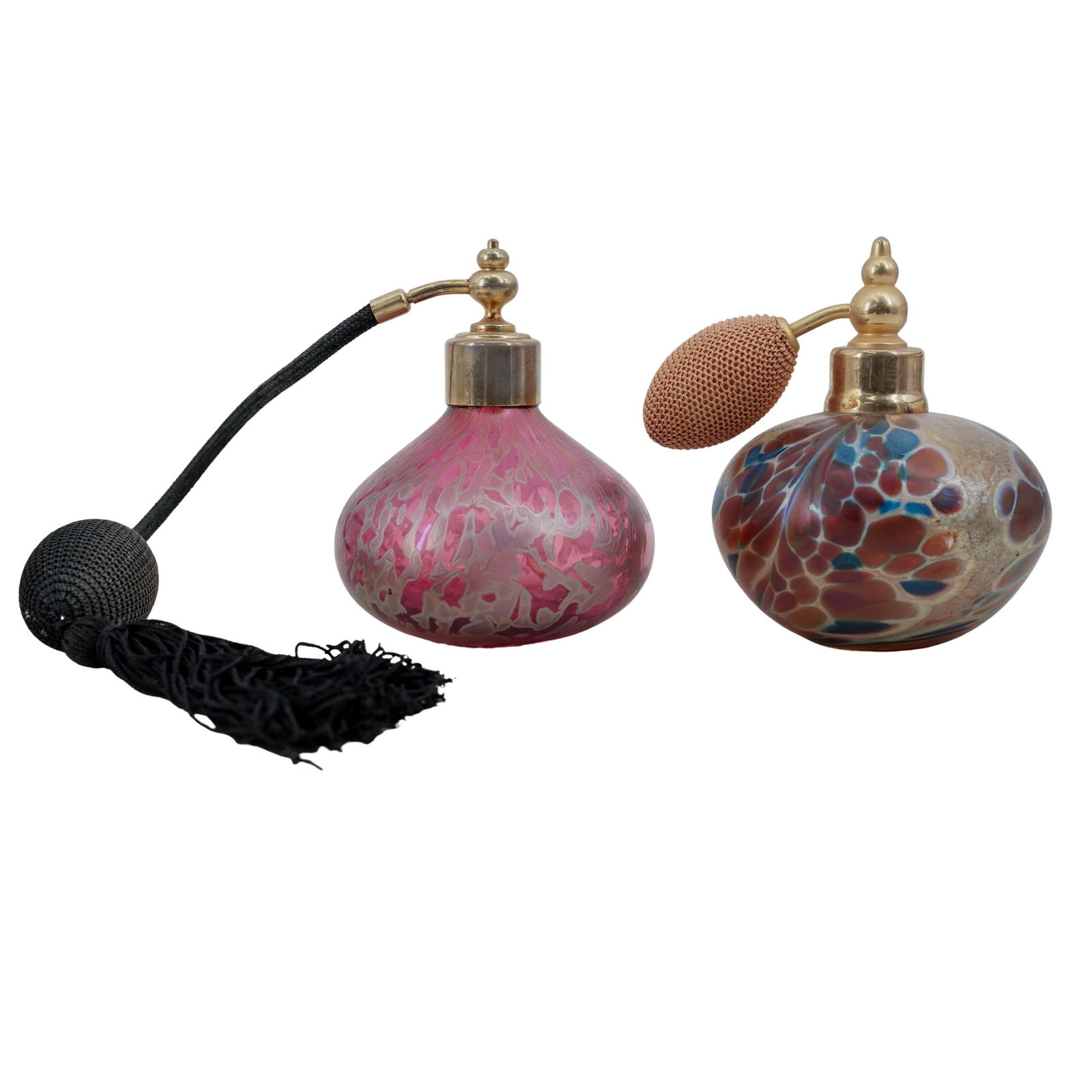 (2pc) Royal Brierley & Maytum Studios Glass Perfume Bottles (1 of 8)