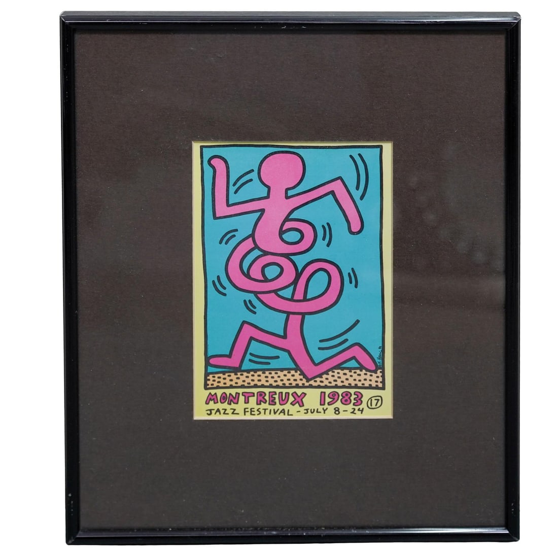 Keith Haring Montreux Jazz Festival Print (1 of 3)