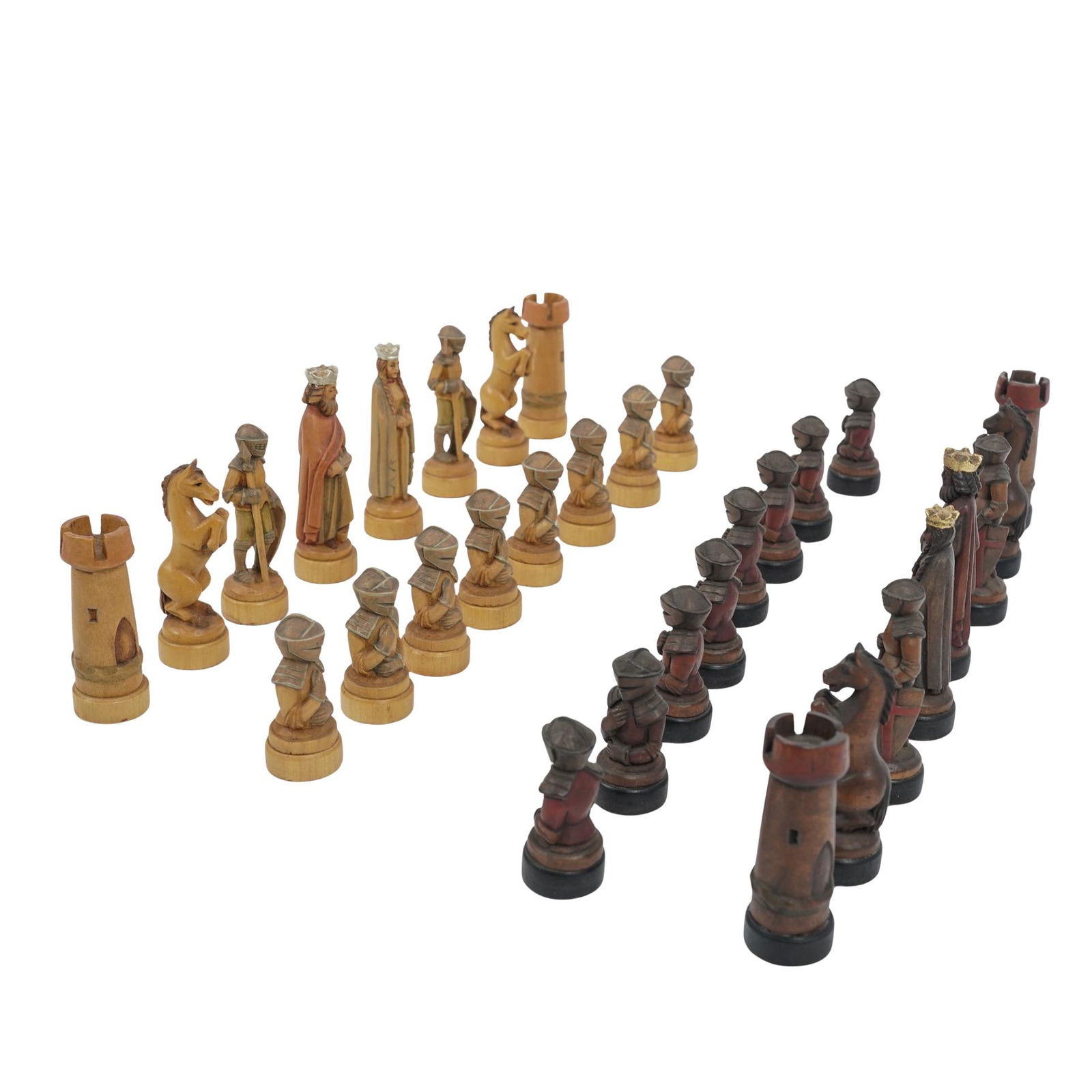 Vintage Anri "King Richard" Wooden Chess Set (1 of 7)