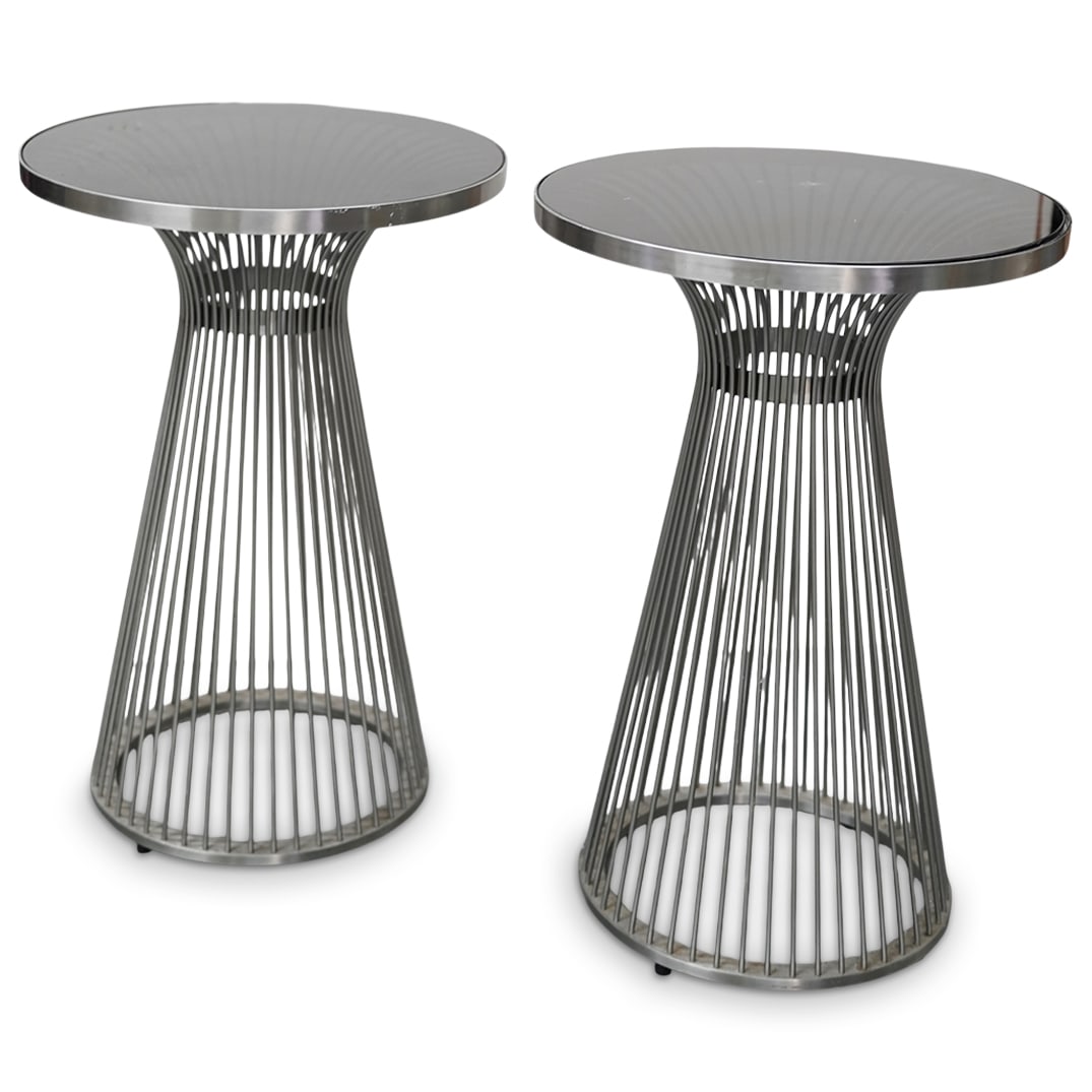 Pair Of Warren Platner x Knoll Style Accent Tables (1 of 5)