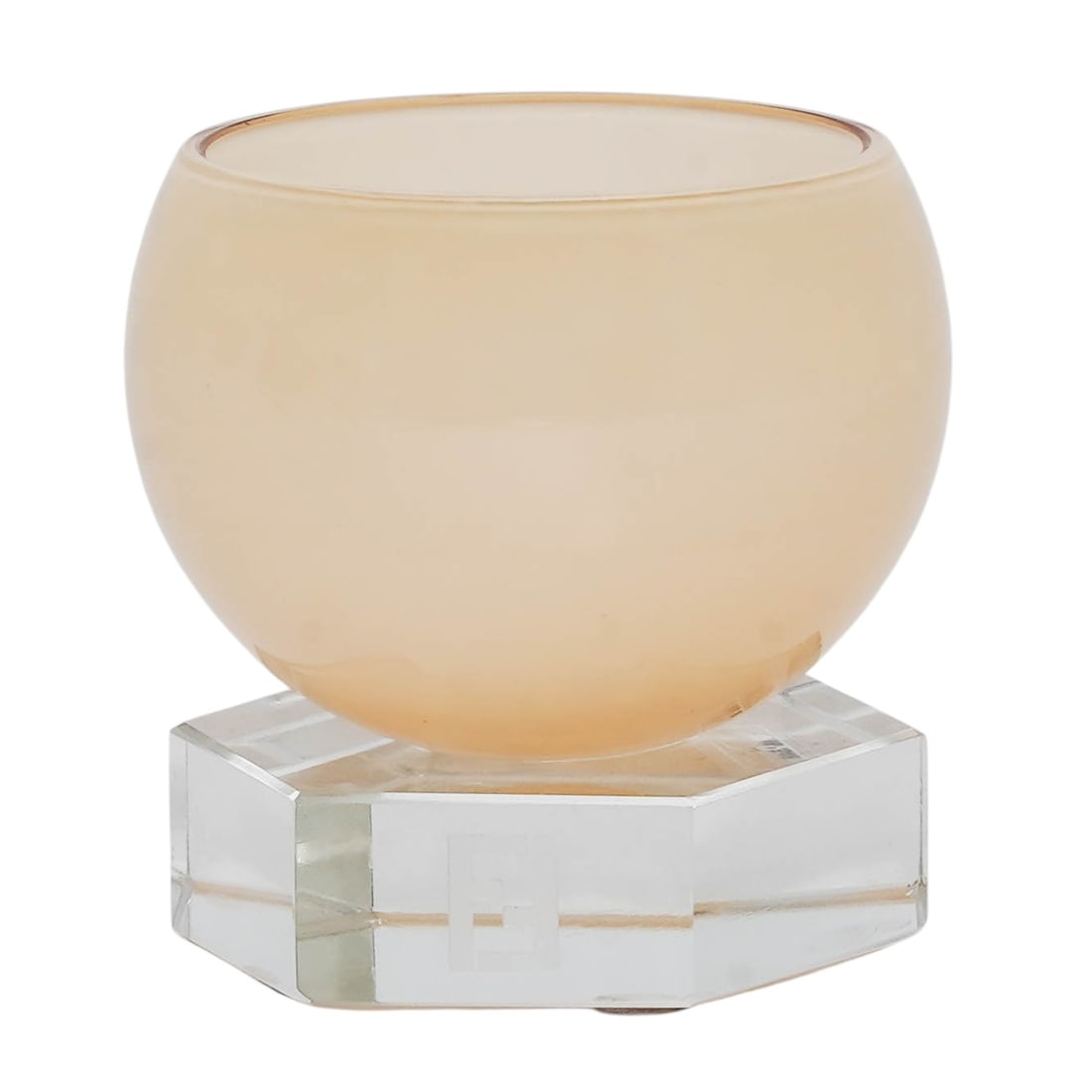 Fendi "Casa Murano" Yellow Glass Vase (1 of 4)