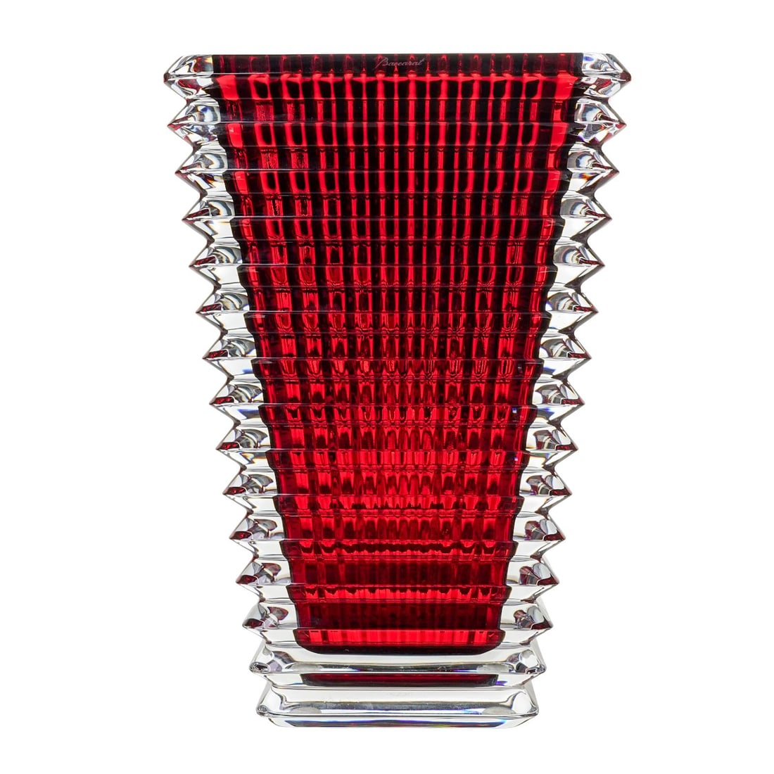 Nicolas Triboulot x Baccarat Crystal Red "Eye" Vase (1 of 7)