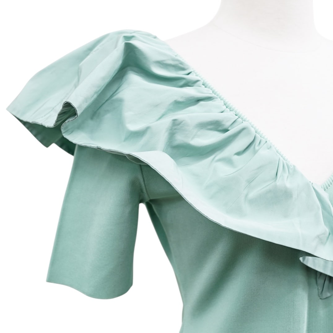 Givenchy Turquoise Blouse - 2