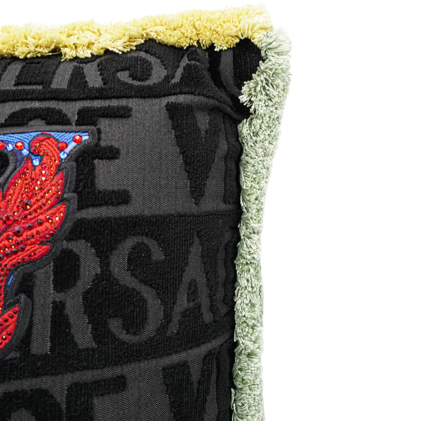 Pair Versace "Logomania" Throw Pillows - 6