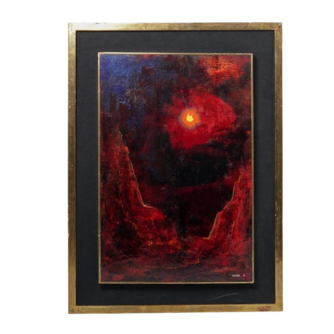 Leonardo Nierman (Mexican, 1932-2023) Abstract Acrylic on Masonite (1 of 5)