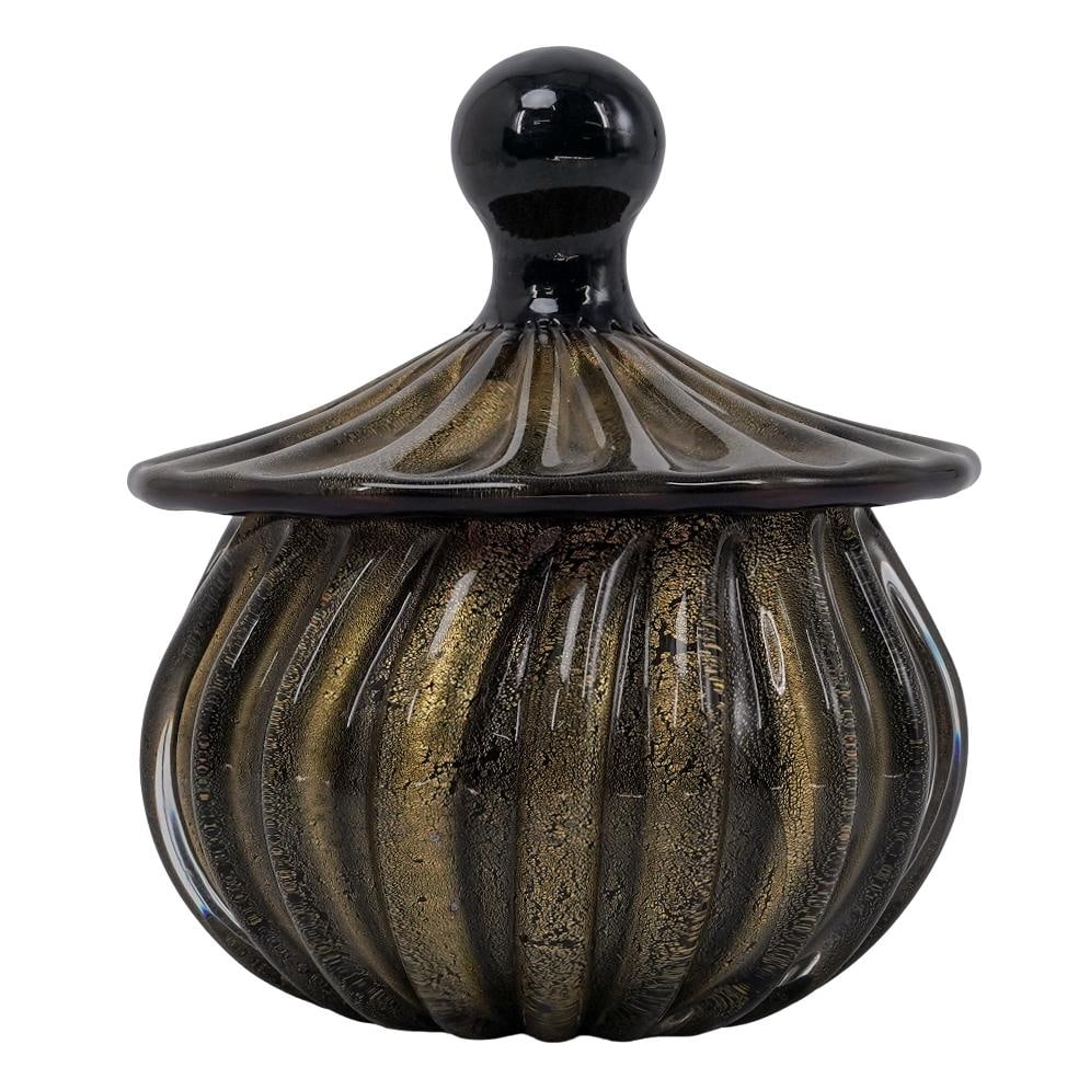 Barovier & Toso Murano Glass Candy Jar (1 of 5)