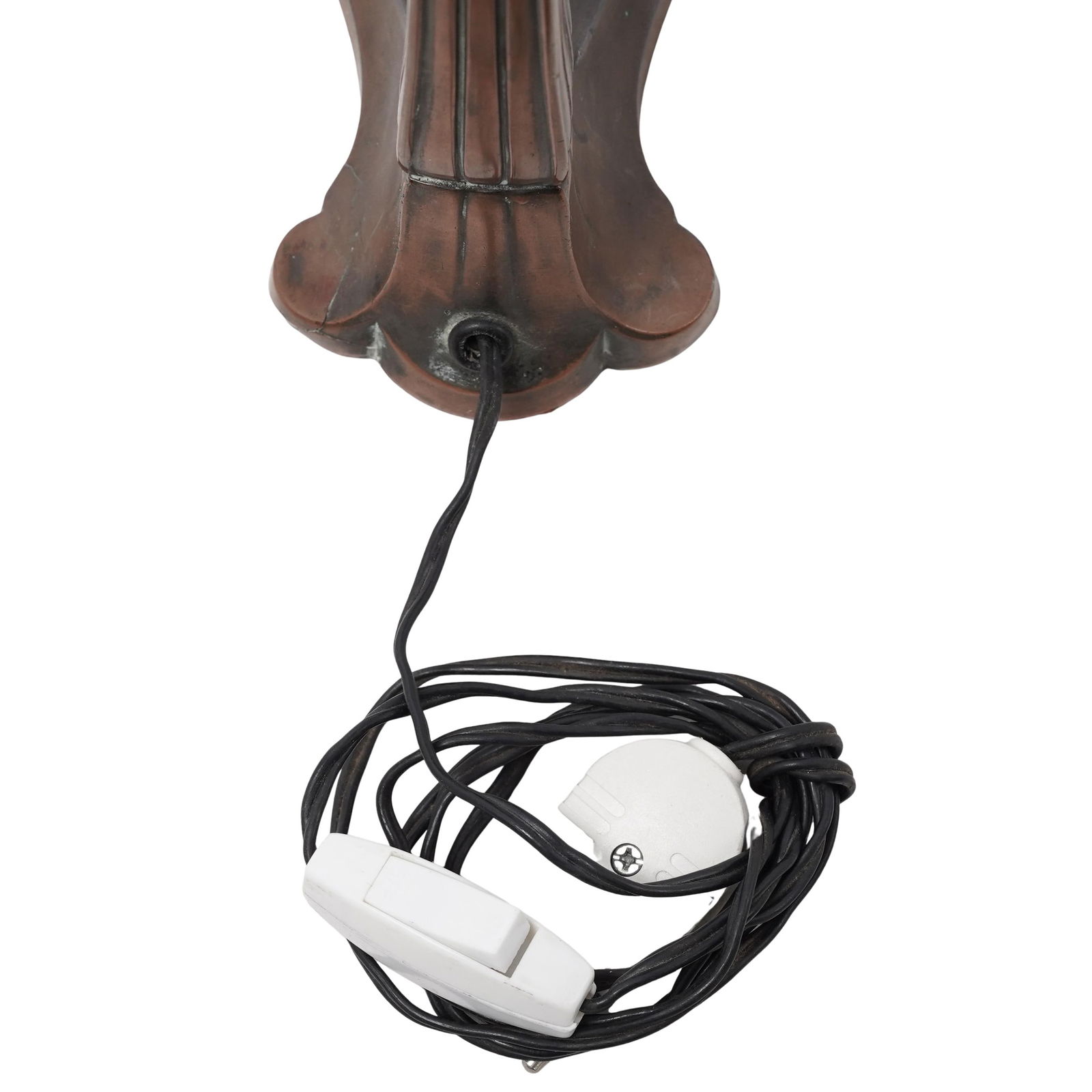 Antique Spelter Task Lamp - 6