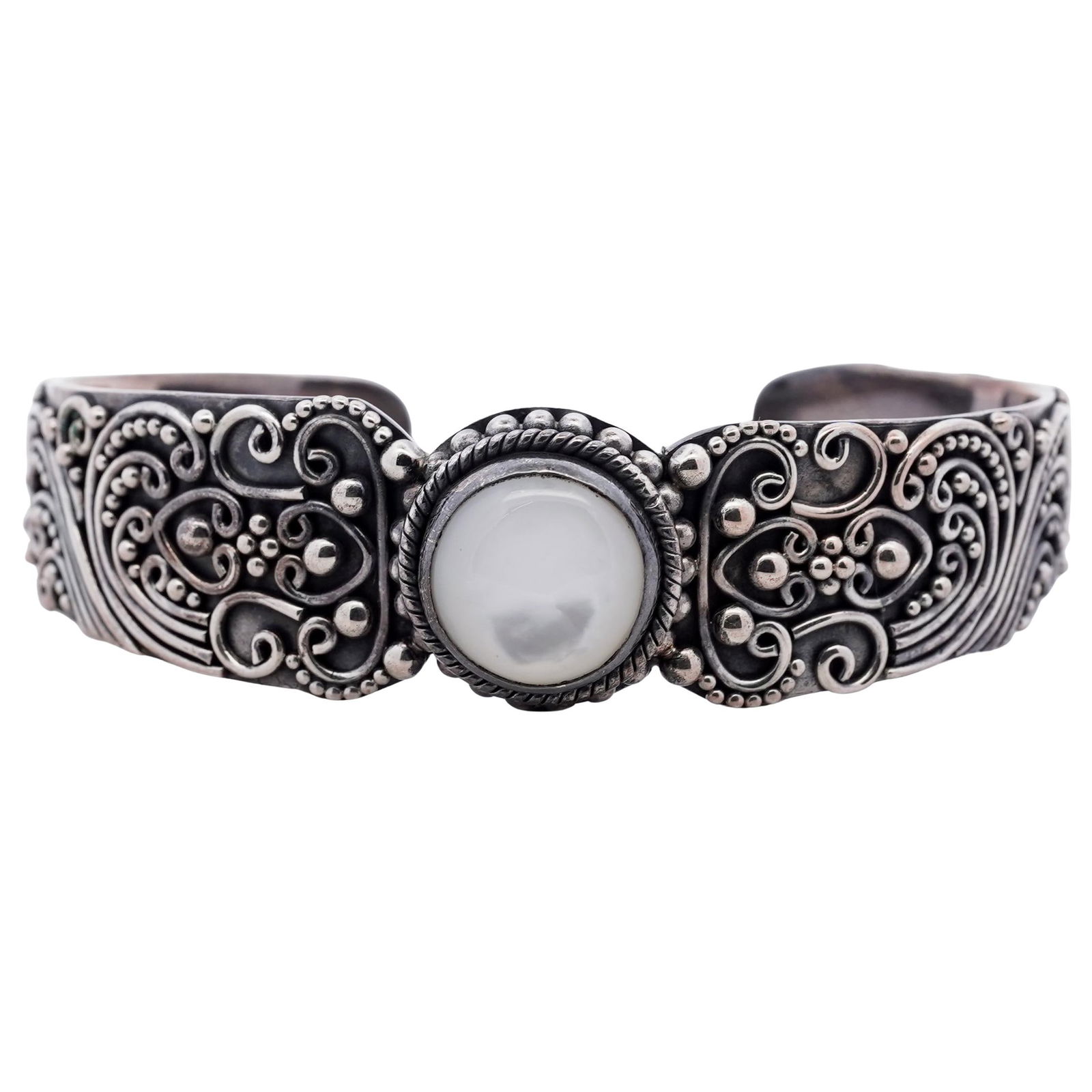 (3 Pcs) Sterling Silver Cuff Bracelets - 3