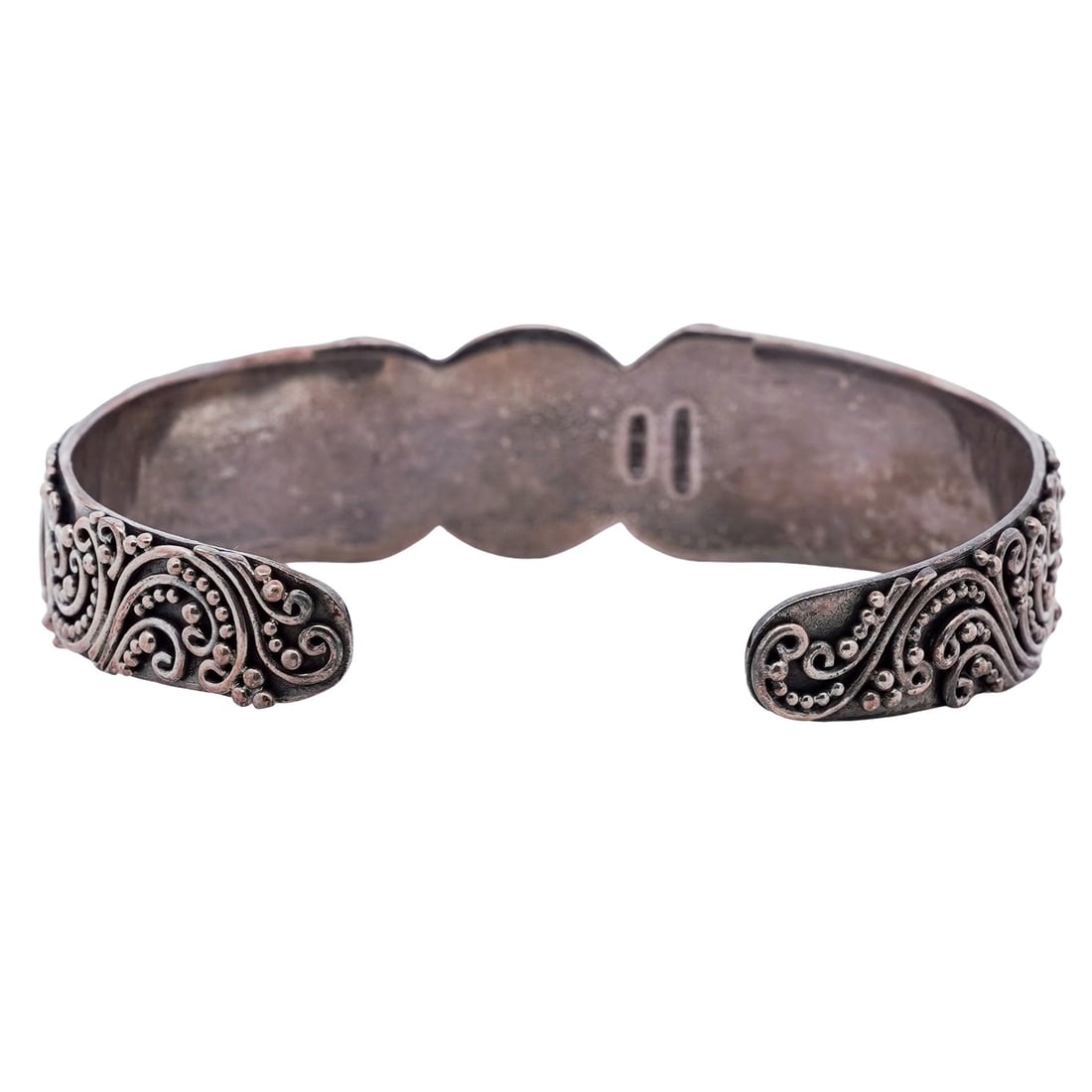 (3 Pcs) Sterling Silver Cuff Bracelets - 4