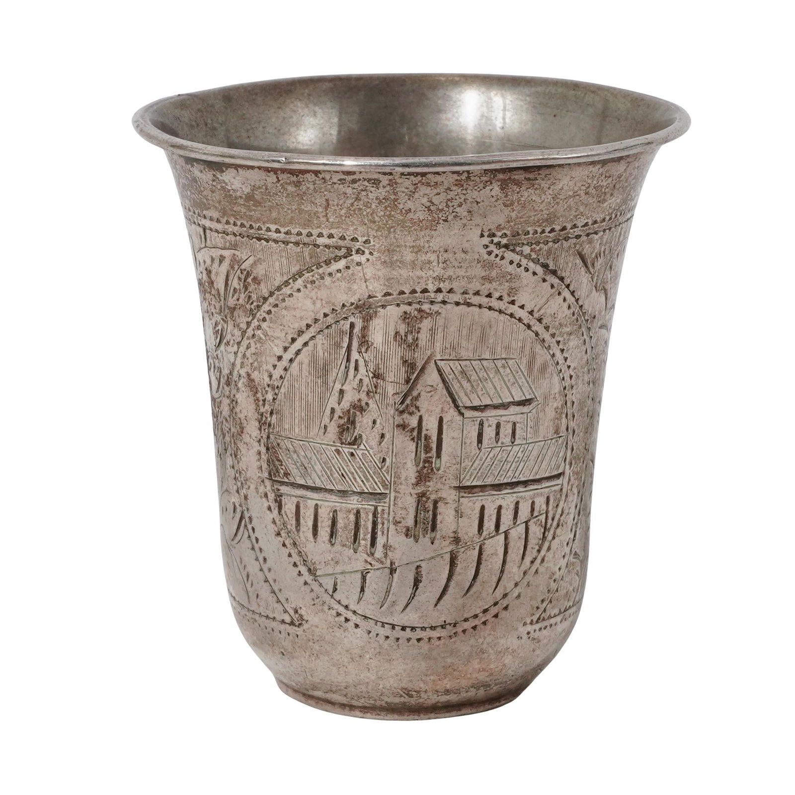 19th C. Russian 84 Silver Beaker (1 of 4)