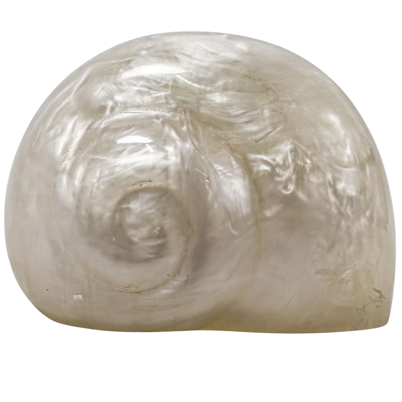Kenneth Wiese (American 1923-2002) Shell Form Sculpture: Kenneth Wiese (American 1923-2002) Shell Form Sculpture1971, AmericanThis is an alabaster sculpture created by the artist Kenneth Wiese in 1971, in Carmel-by-the-Sea, California. A stylized and simpli