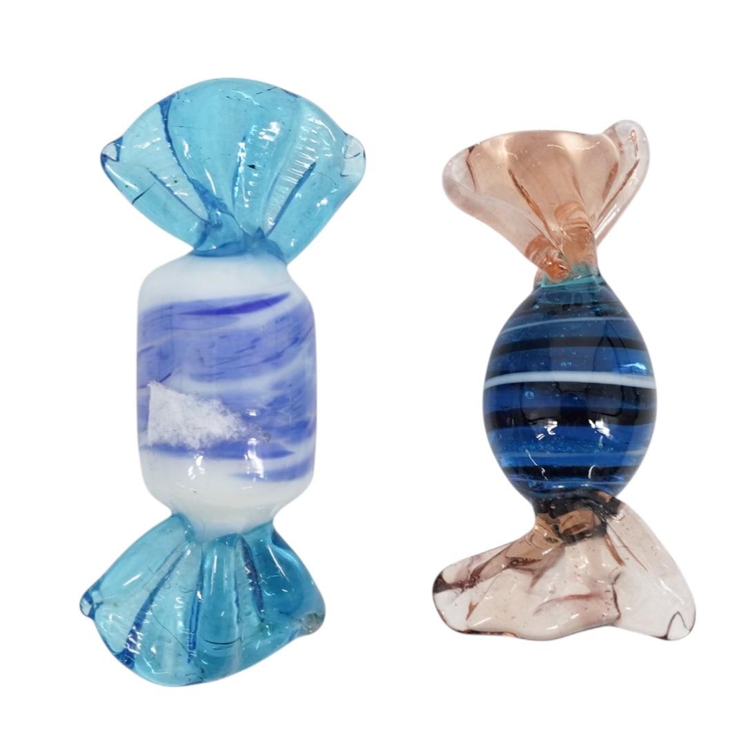 (12 Pc) Murano Glass Candy - 3