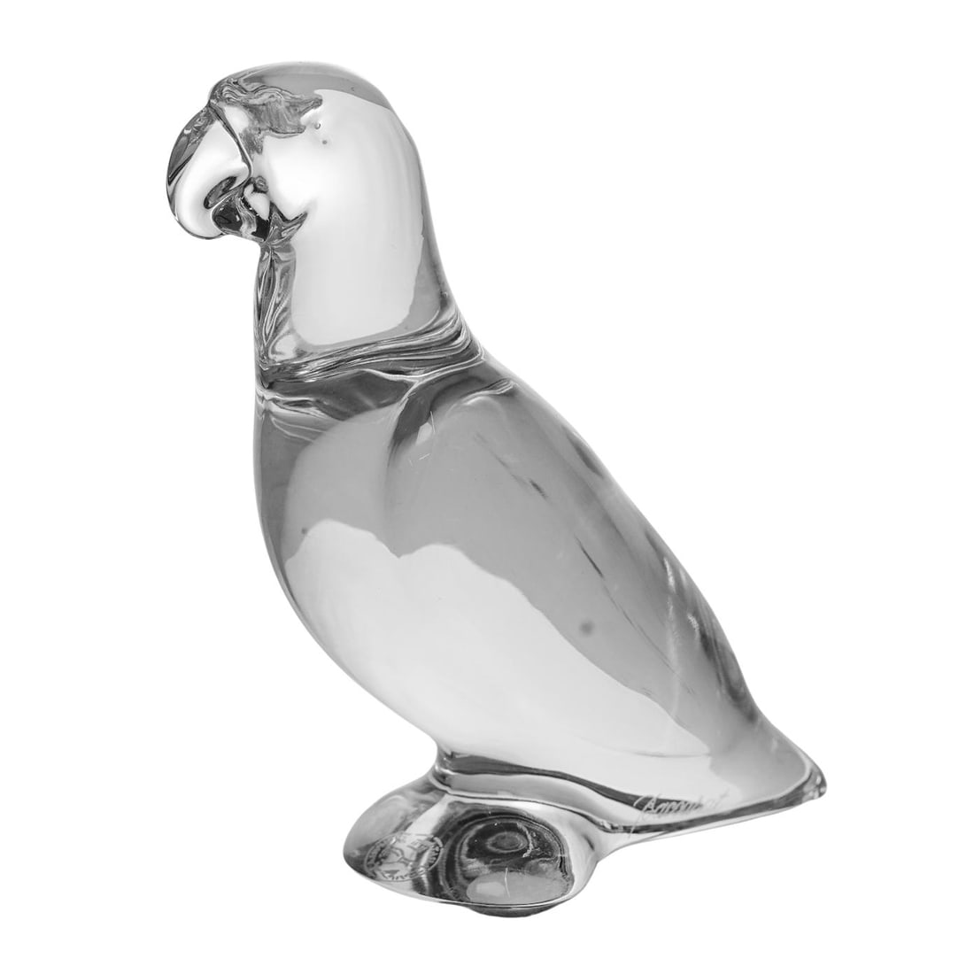 Baccarat Crystal Parrot Paperweight (1 of 6)