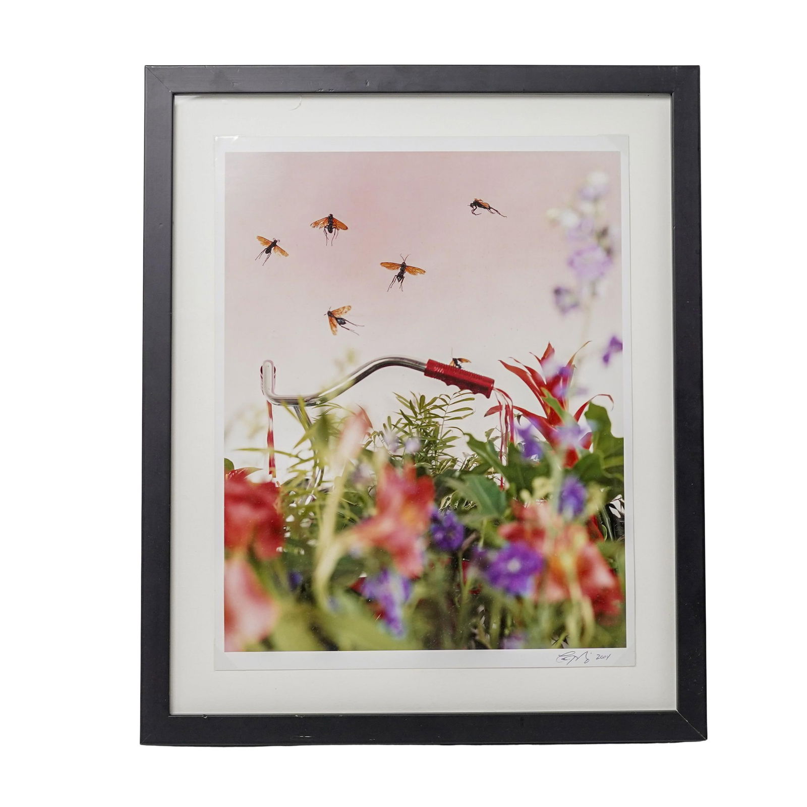 Lori Nix (American, b. 1969) "Wasps" Color Gel Print: Lori Nix (American, b. 1969) "Wasps" Color Gel Print2004, AmericanA special limited edition of "Wasps" a color gel C type print on color paper issued by Light Works as part of a Collector's program by