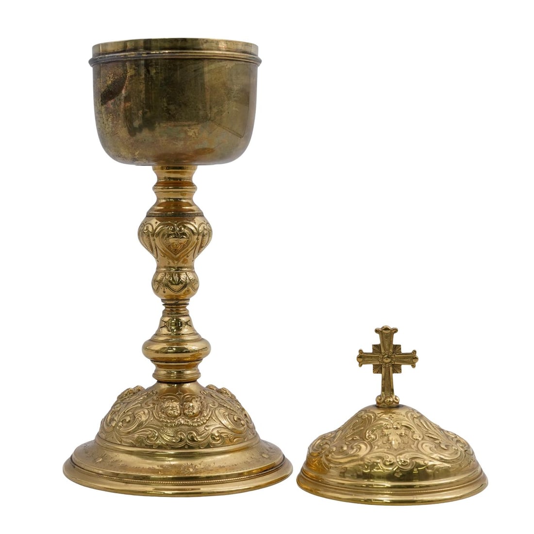 Baroque Gilt Silver Ciborium - 2