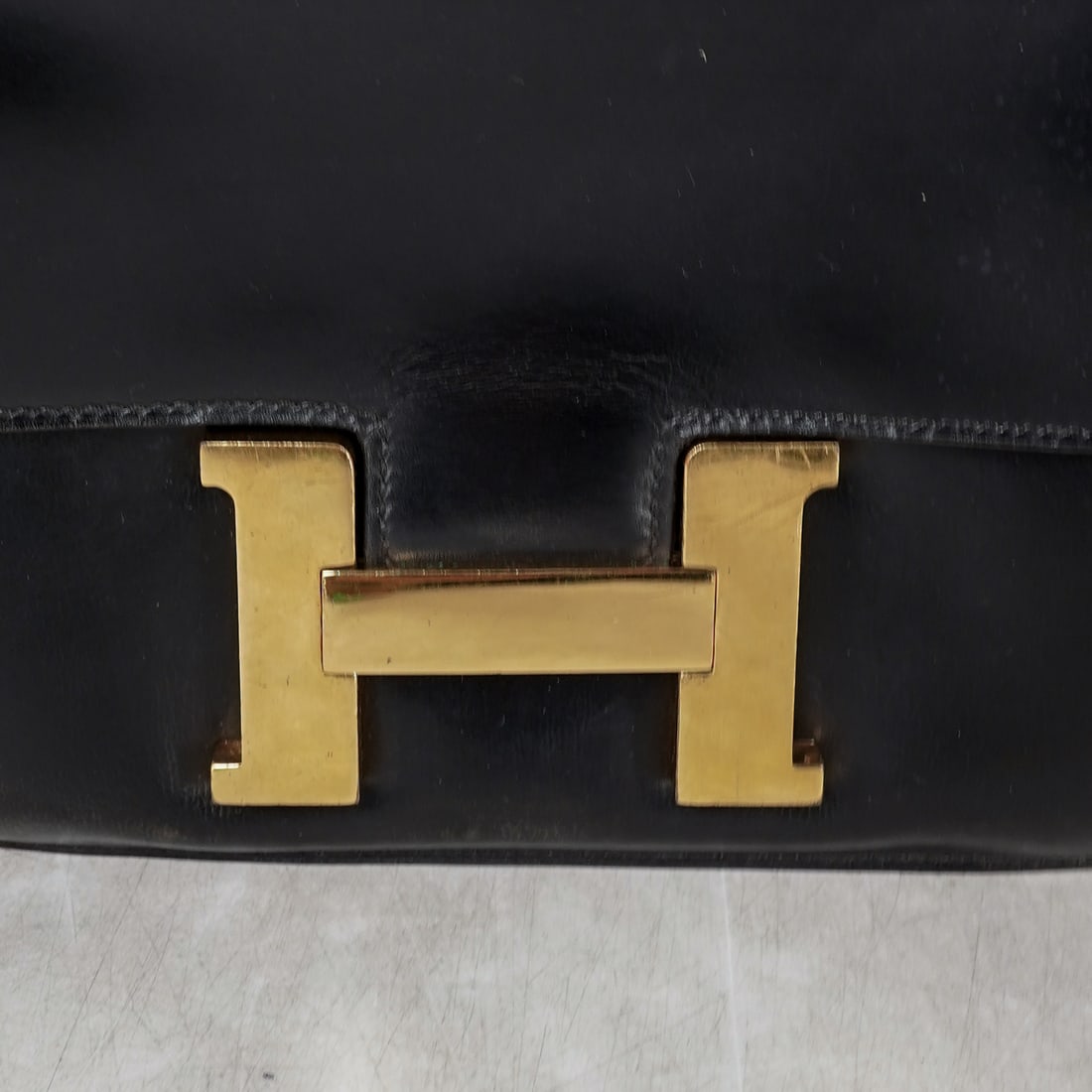 Iconic Hermes Constance Black leather Bag - 3