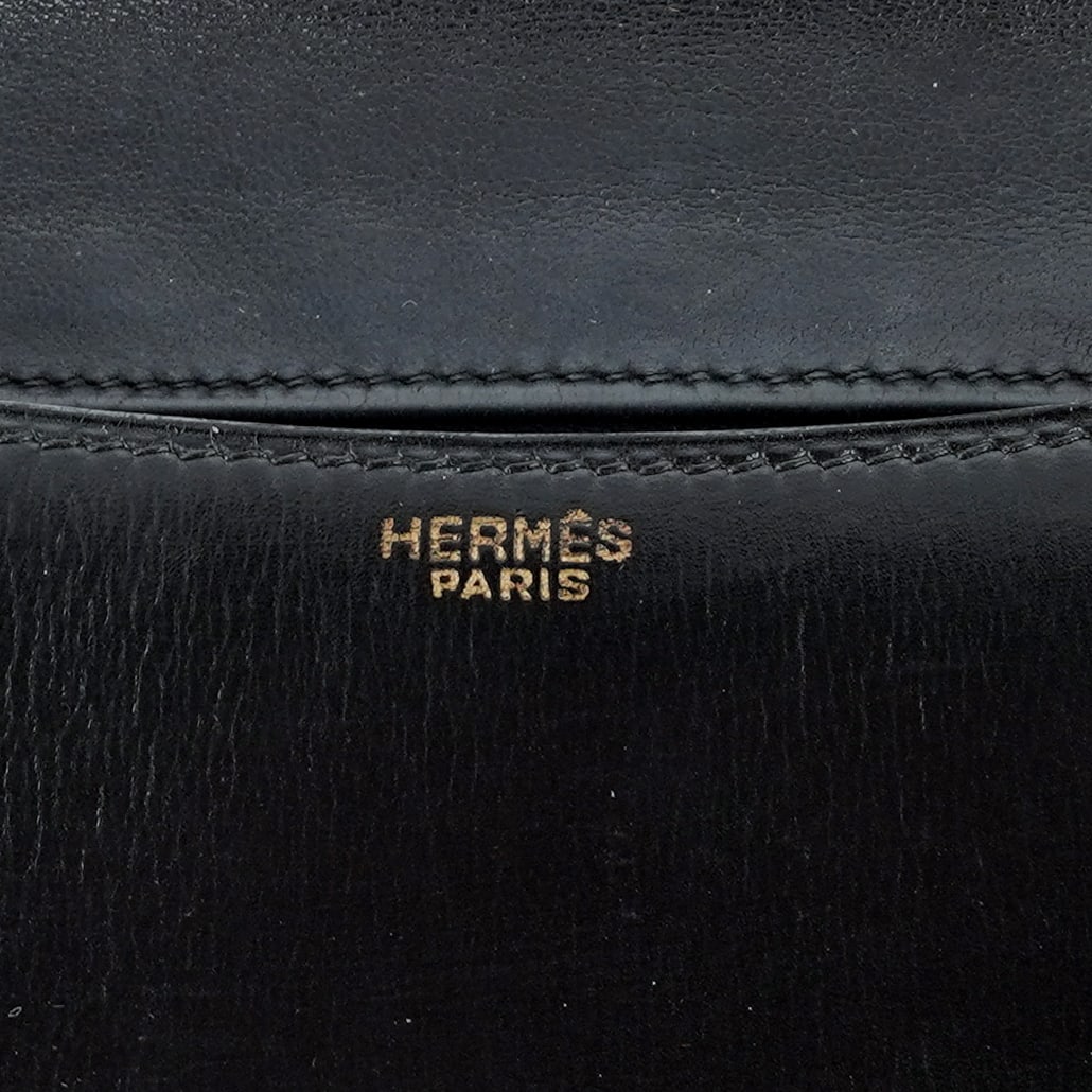 Iconic Hermes Constance Black leather Bag - 4