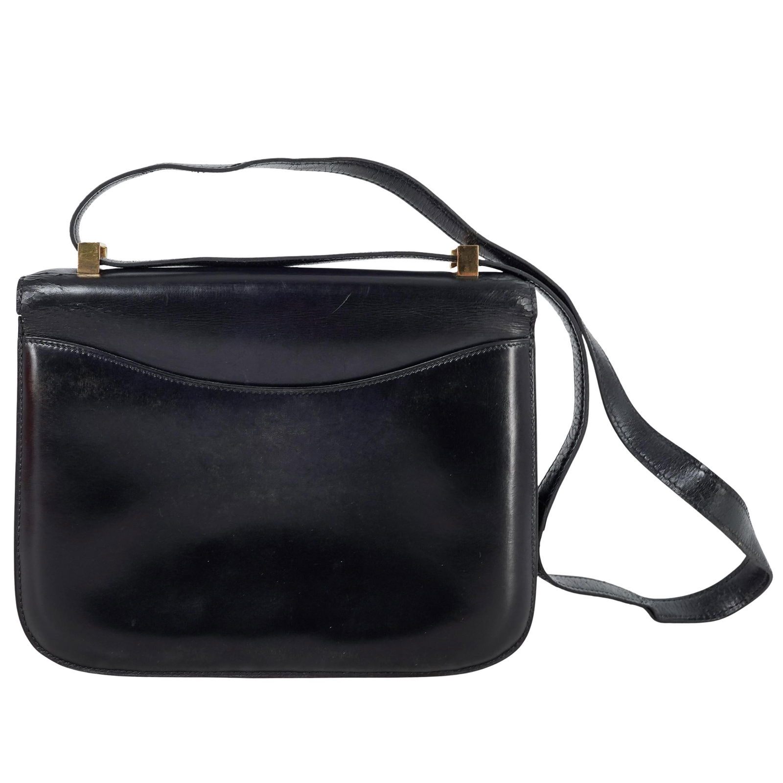 Iconic Hermes Constance Black leather Bag - 7