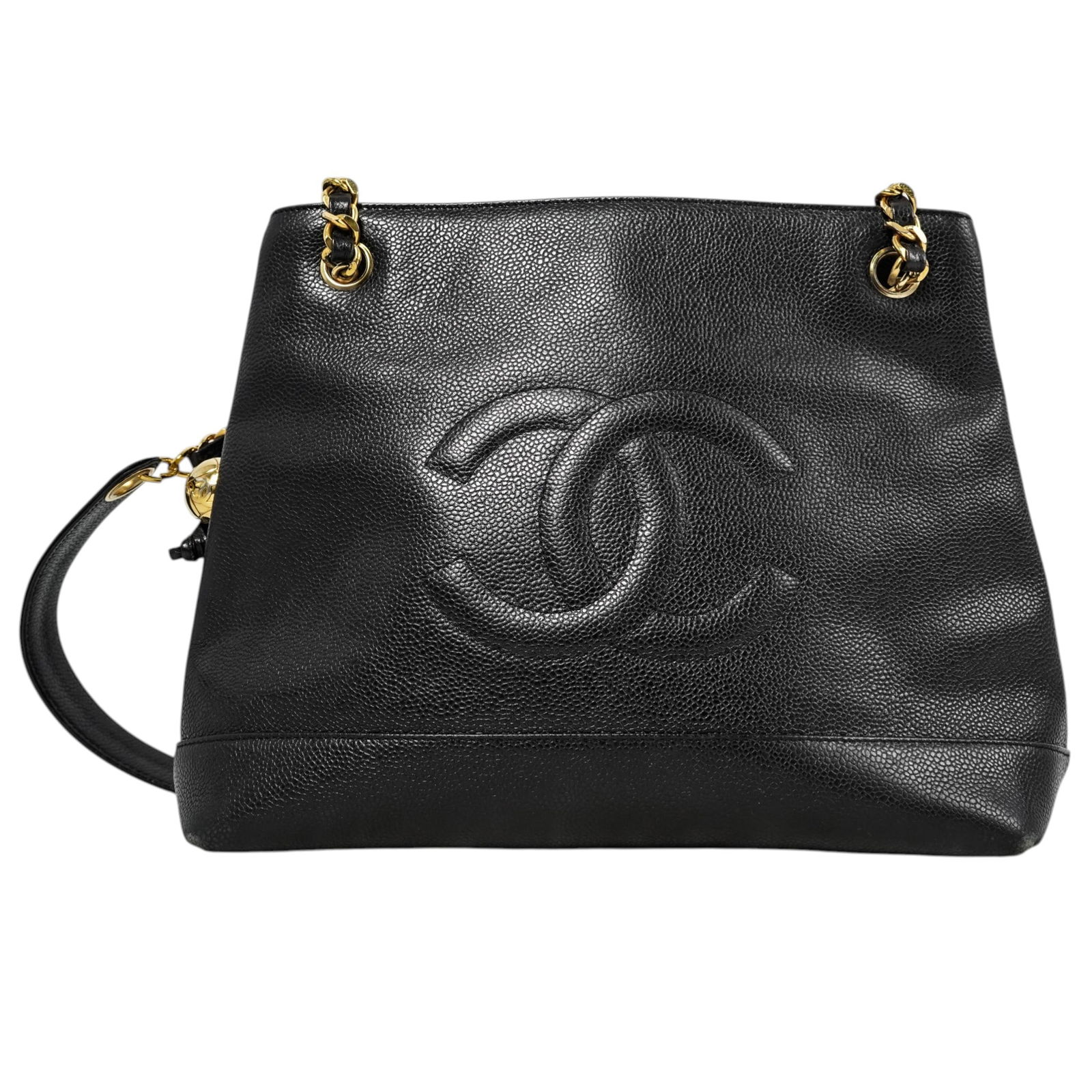 Channel Caviar Skin Chain Shoulder Bag - 4