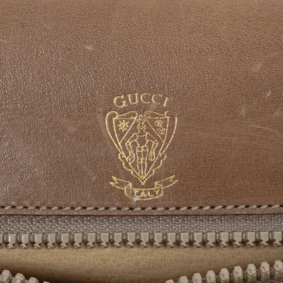 Vintage Gucci Lizard Skin Shoulder Bag - 5