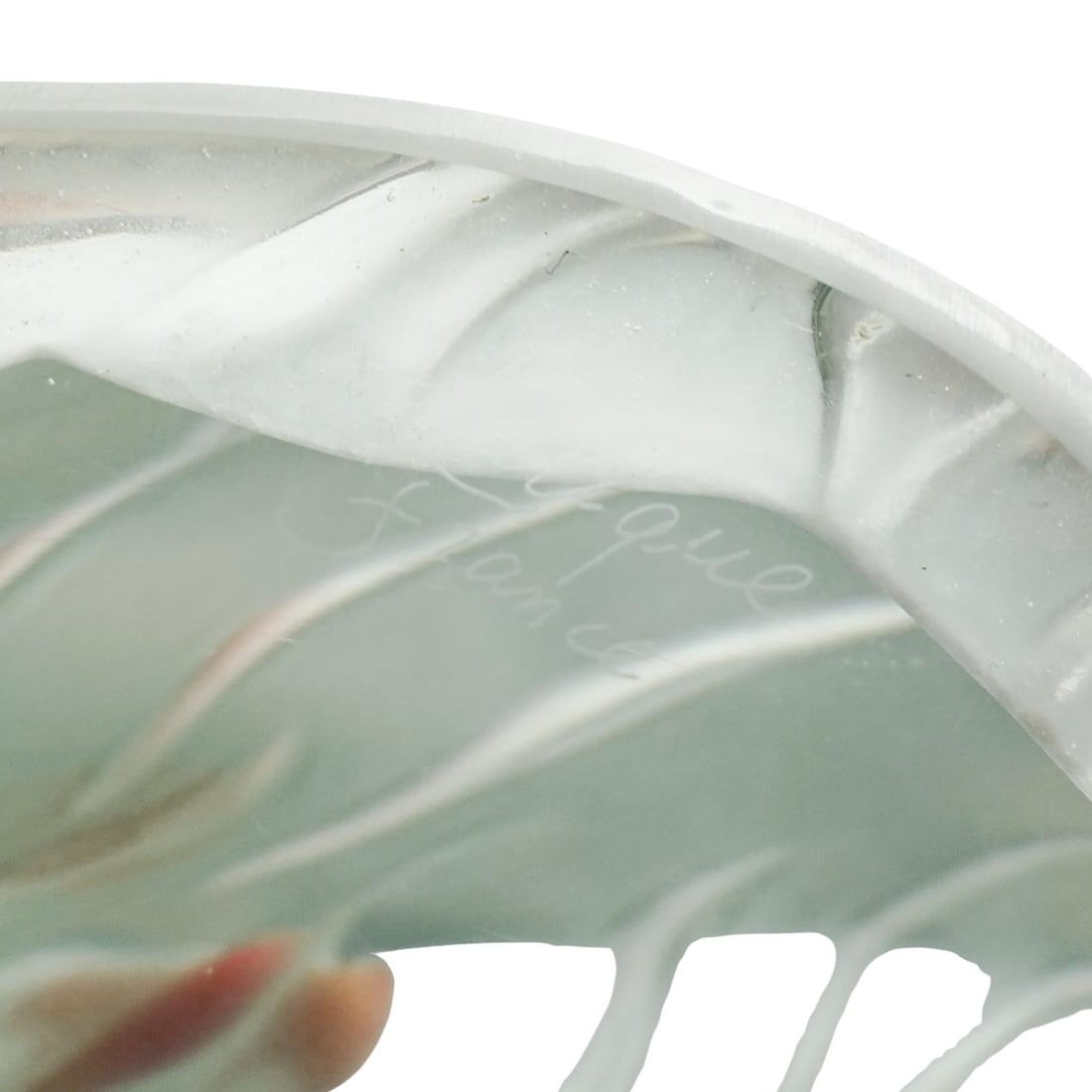 Lalique Crystal Frosted "Sitting Tiger" Sculpture - 5