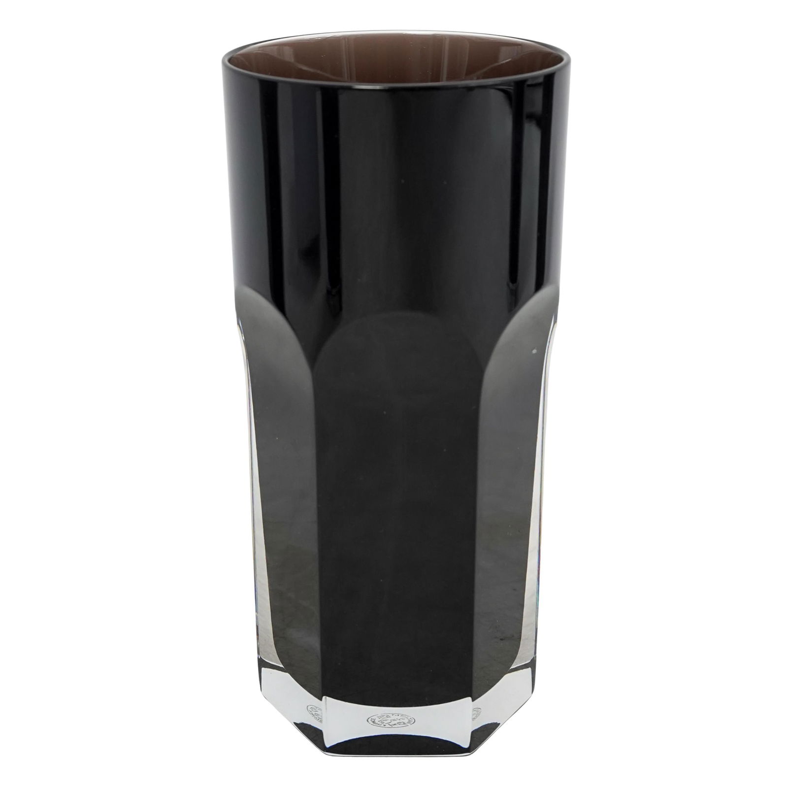 (5 Pc) Baccarat Harcourt Darkside "Black Angel" Highball Glasses - 2