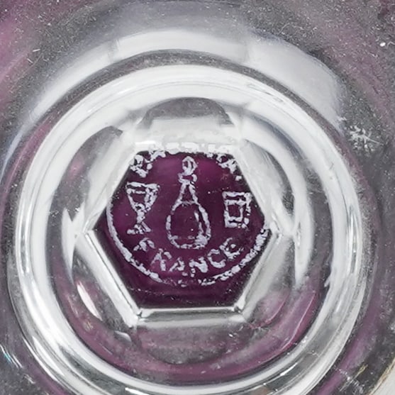 (8 Pc) Baccarat Cut Crystal Rhine Wine Glasses Set - 7