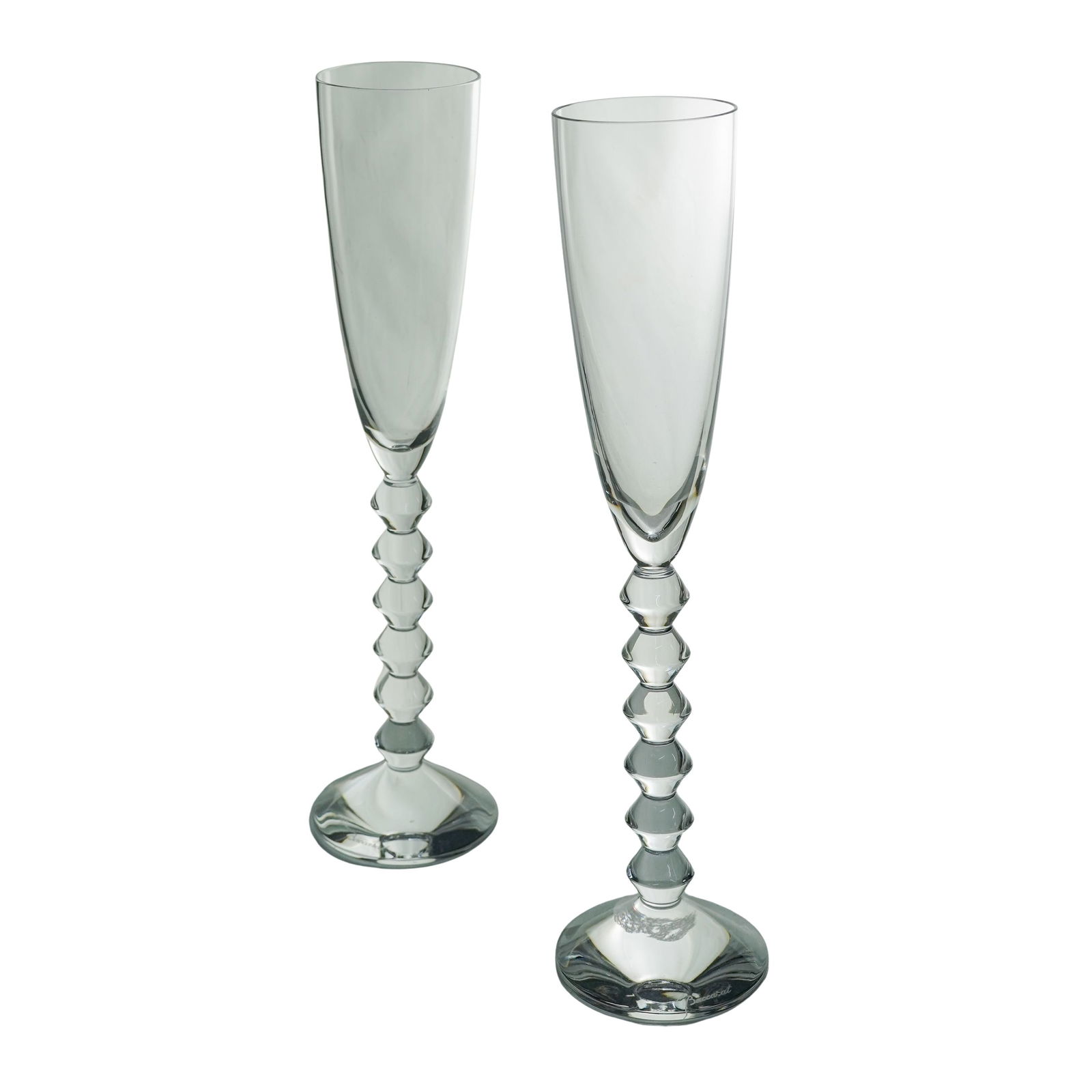 Baccarat x Savinel & Rozé "Vega Flutissimo" Champagne Flutes - 2