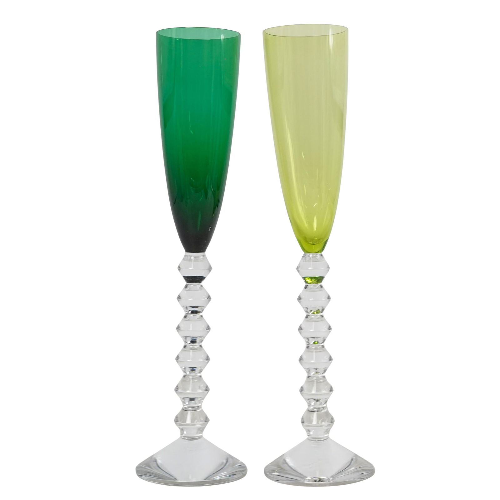 Baccarat Crystal x Savinel & Roze "Vega Flutissimo" Champagne Flutes (1 of 6)