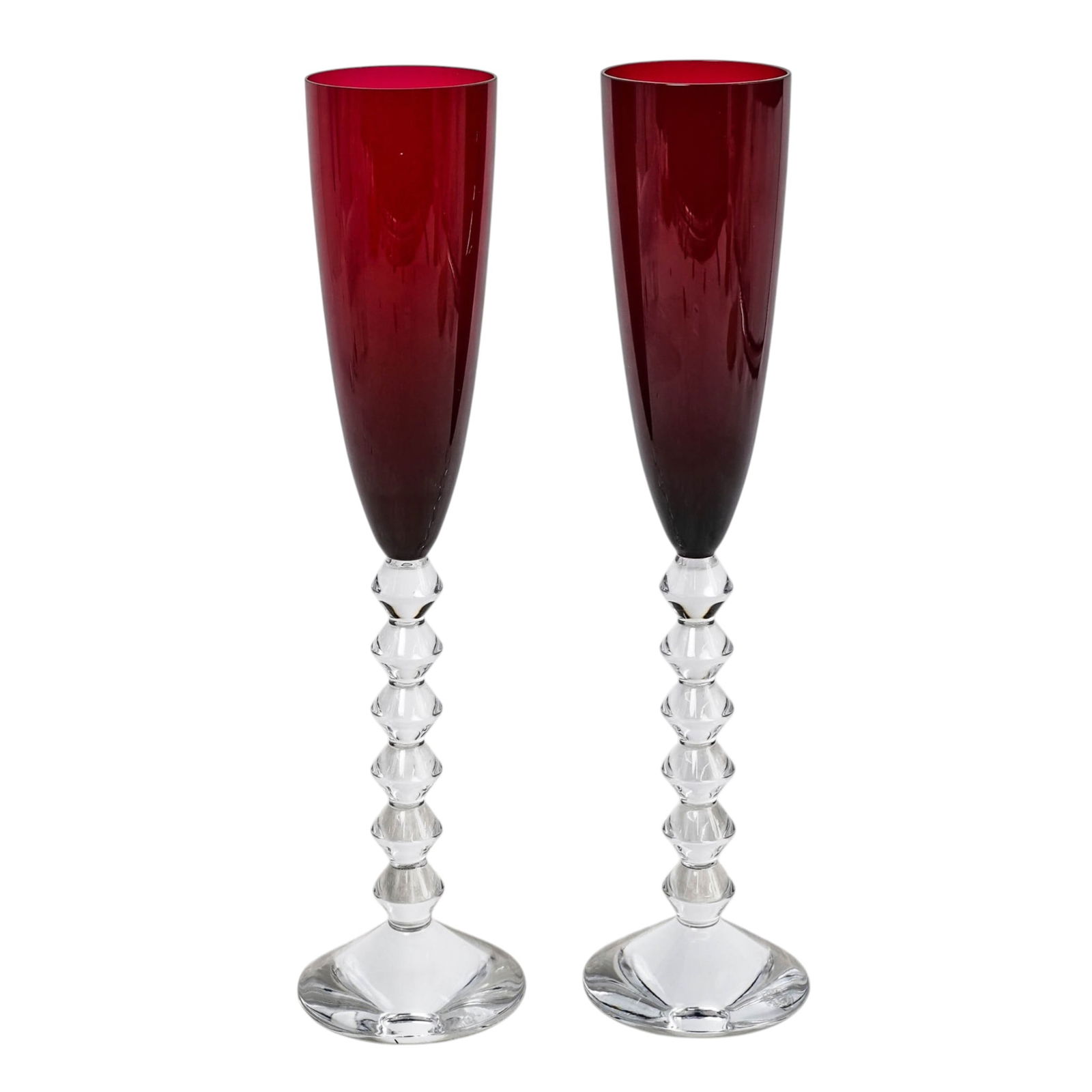 Baccarat x Savinel & Roze Crystal "Vega Flutissimo" Champagne Flutes (1 of 5)