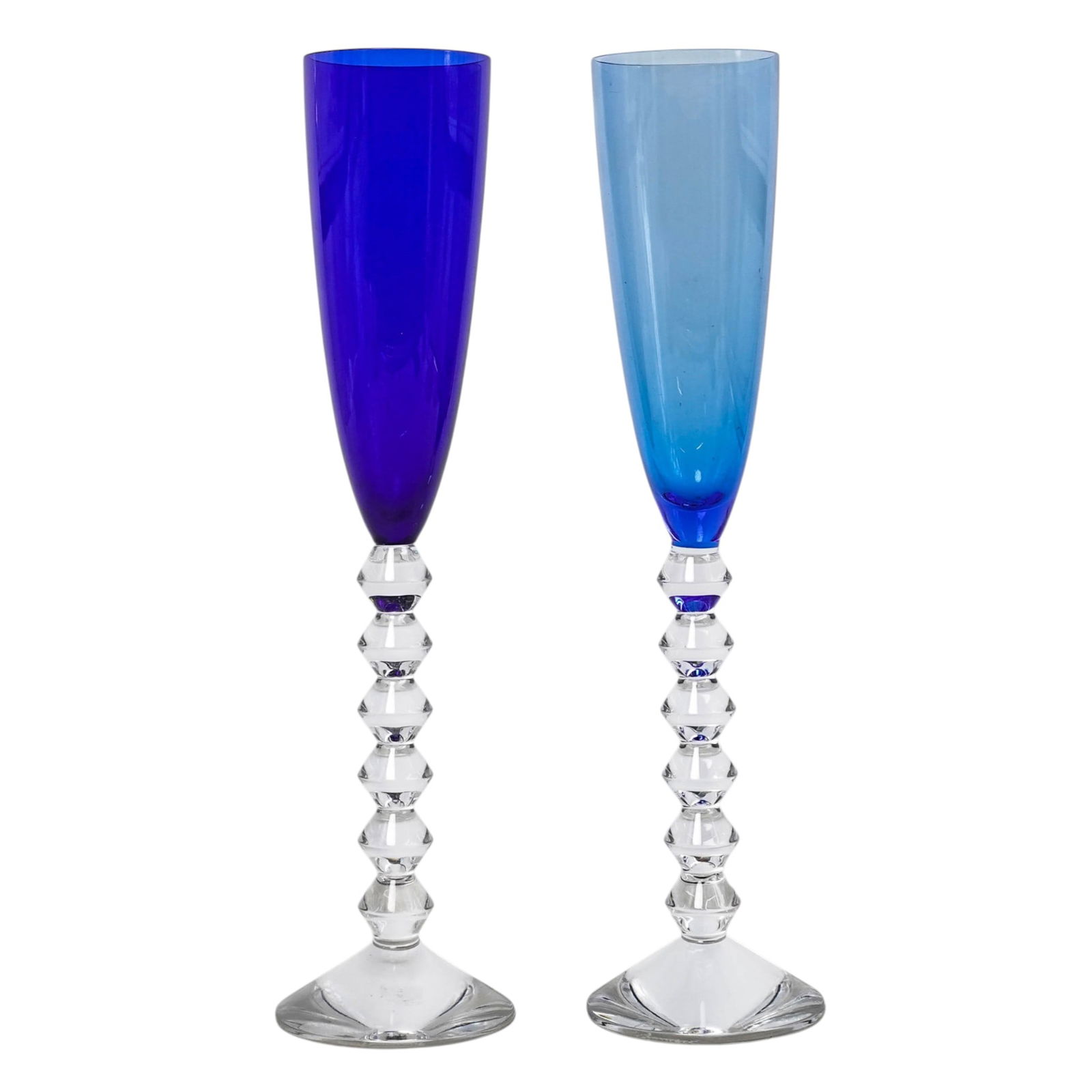 Baccarat x Savinel & Roze Crystal "Vega Flutissimo" Champagne Flutes (1 of 7)