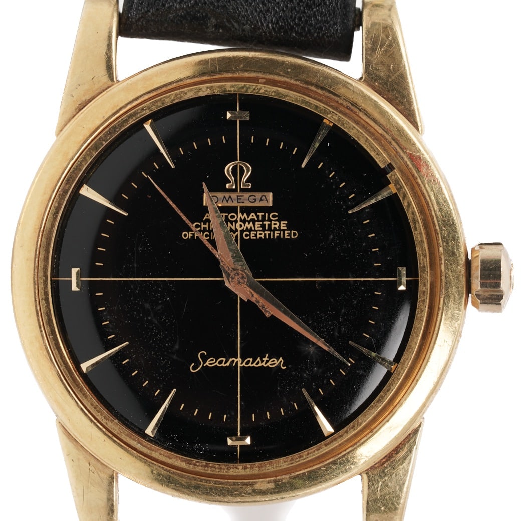 Omega 18k Gold Seamaster Automatic Chronometer Watch REF# 2577 (1 of 5)