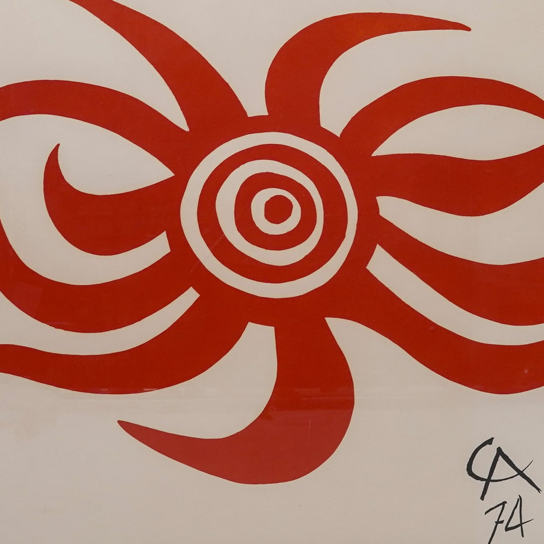 Alexander Calder (American, 1898–1976) Hand-Signed Lithograph - 2
