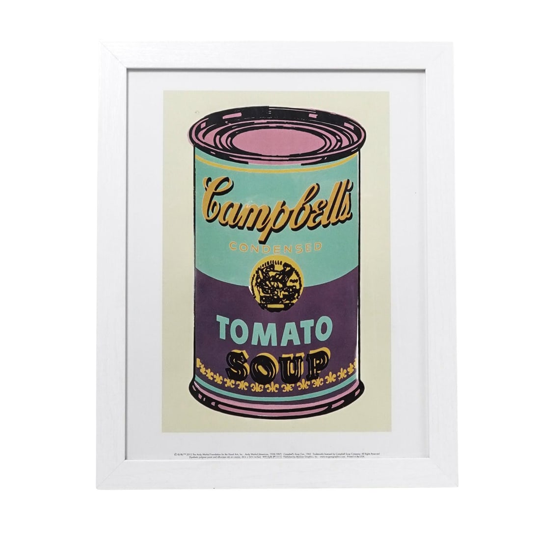 Andy Warhol Campbell's Soup Can Silkscreen Print (1 of 3)