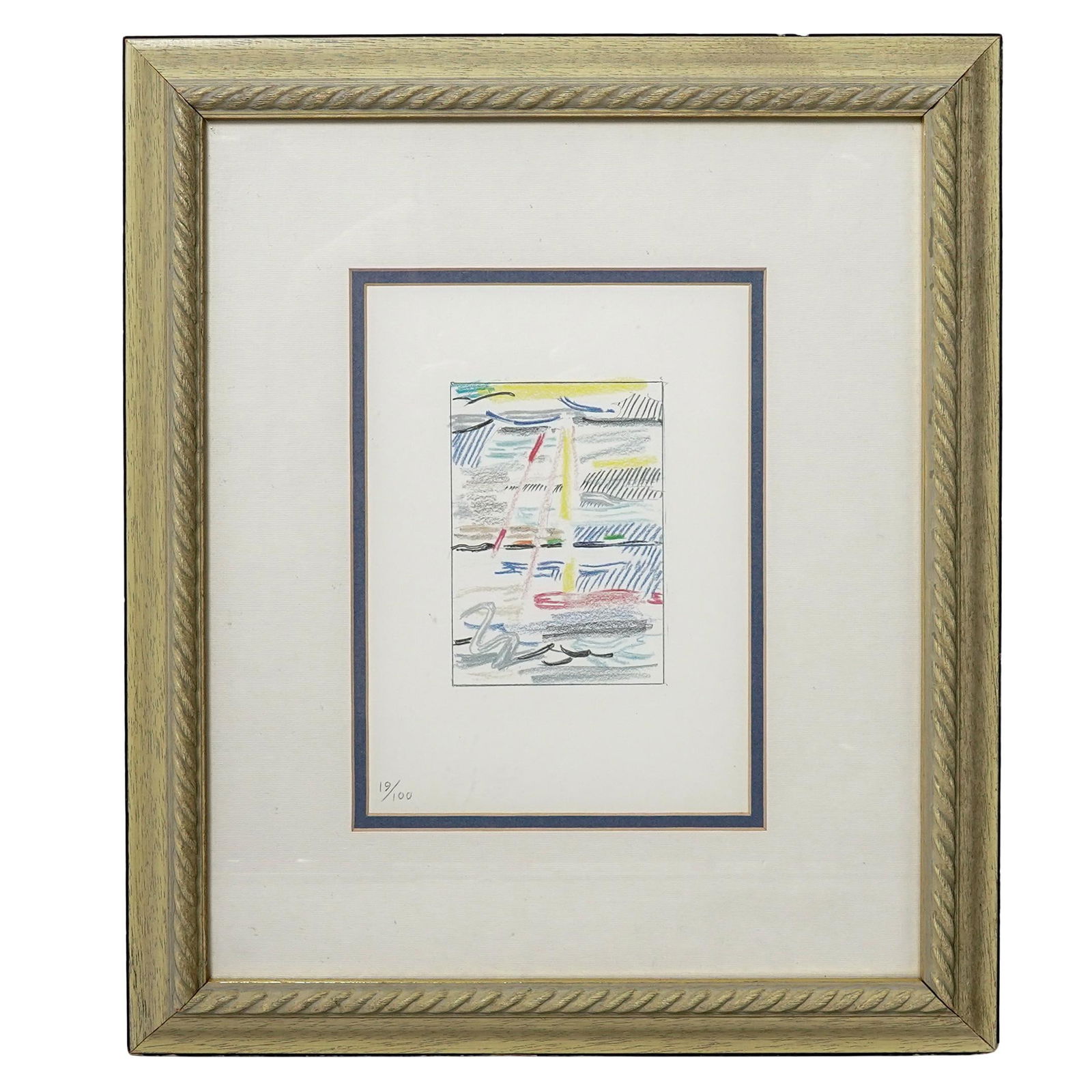 Roy Lichtenstein "Sunshine Through the Clouds" LE Lithograph - 2