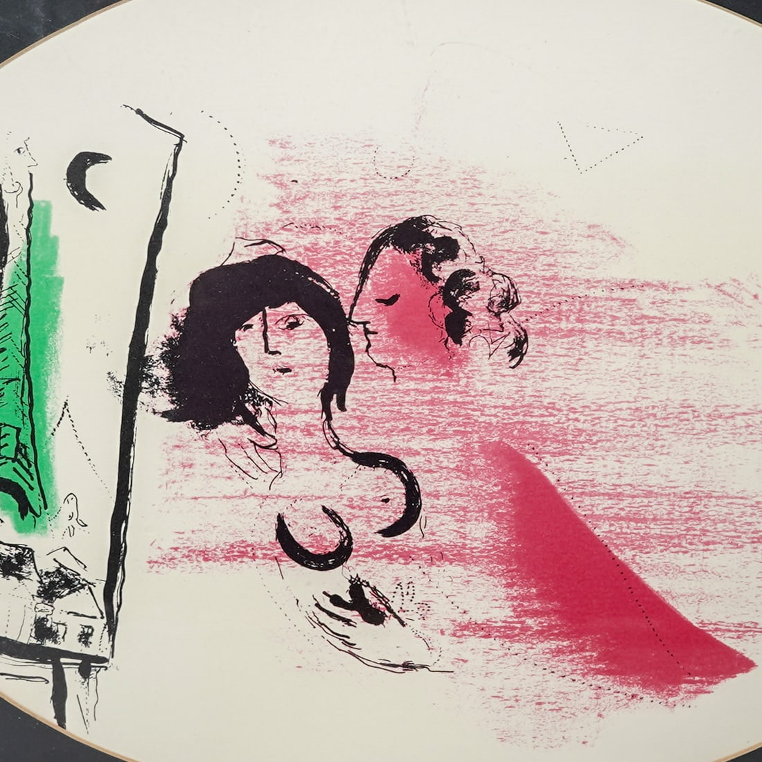 Marc Chagall “Green Eiffel Tower" Lithograph - 3