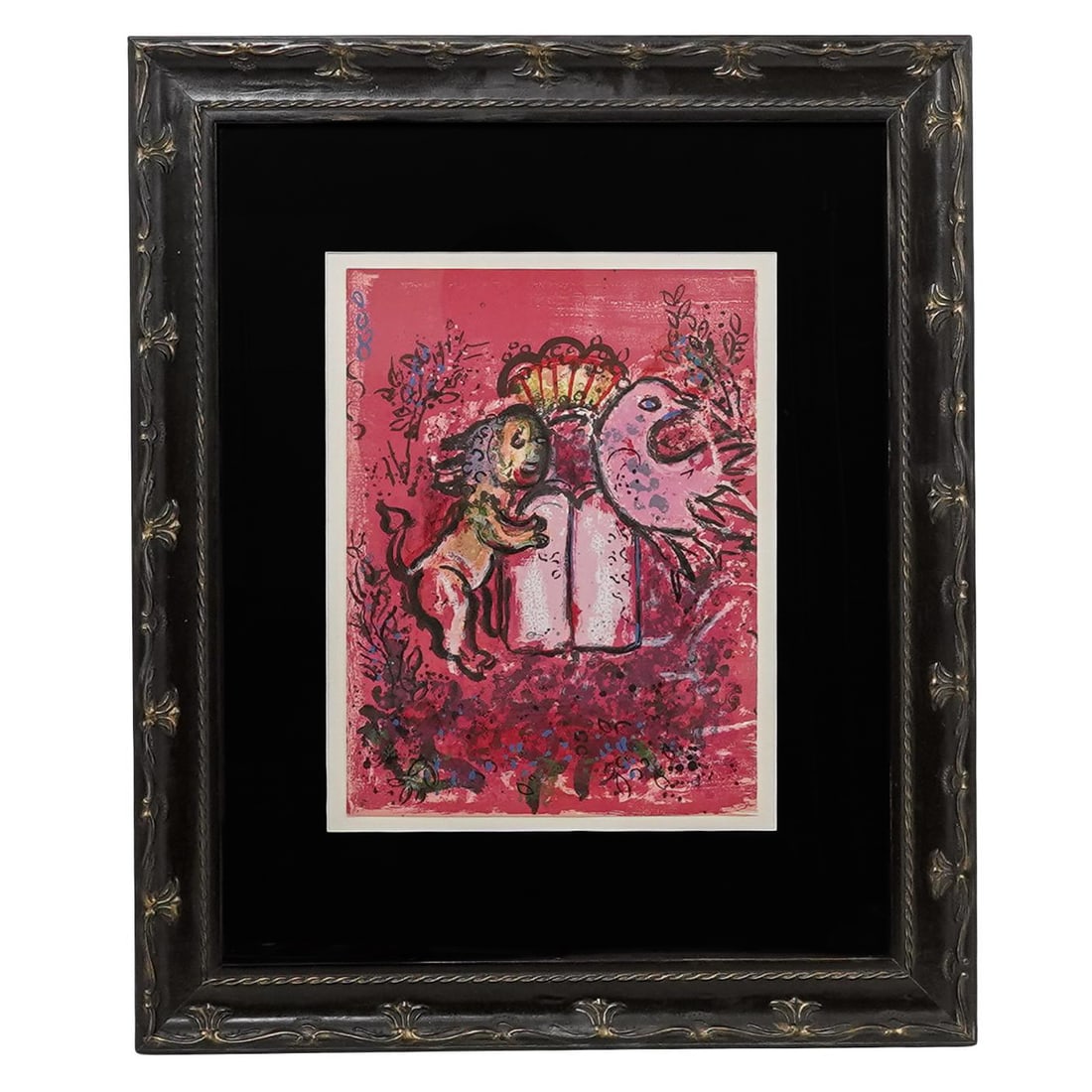 Marc Chagall (1887-1985) "Le Lion de Juda" Lithograph (1 of 3)