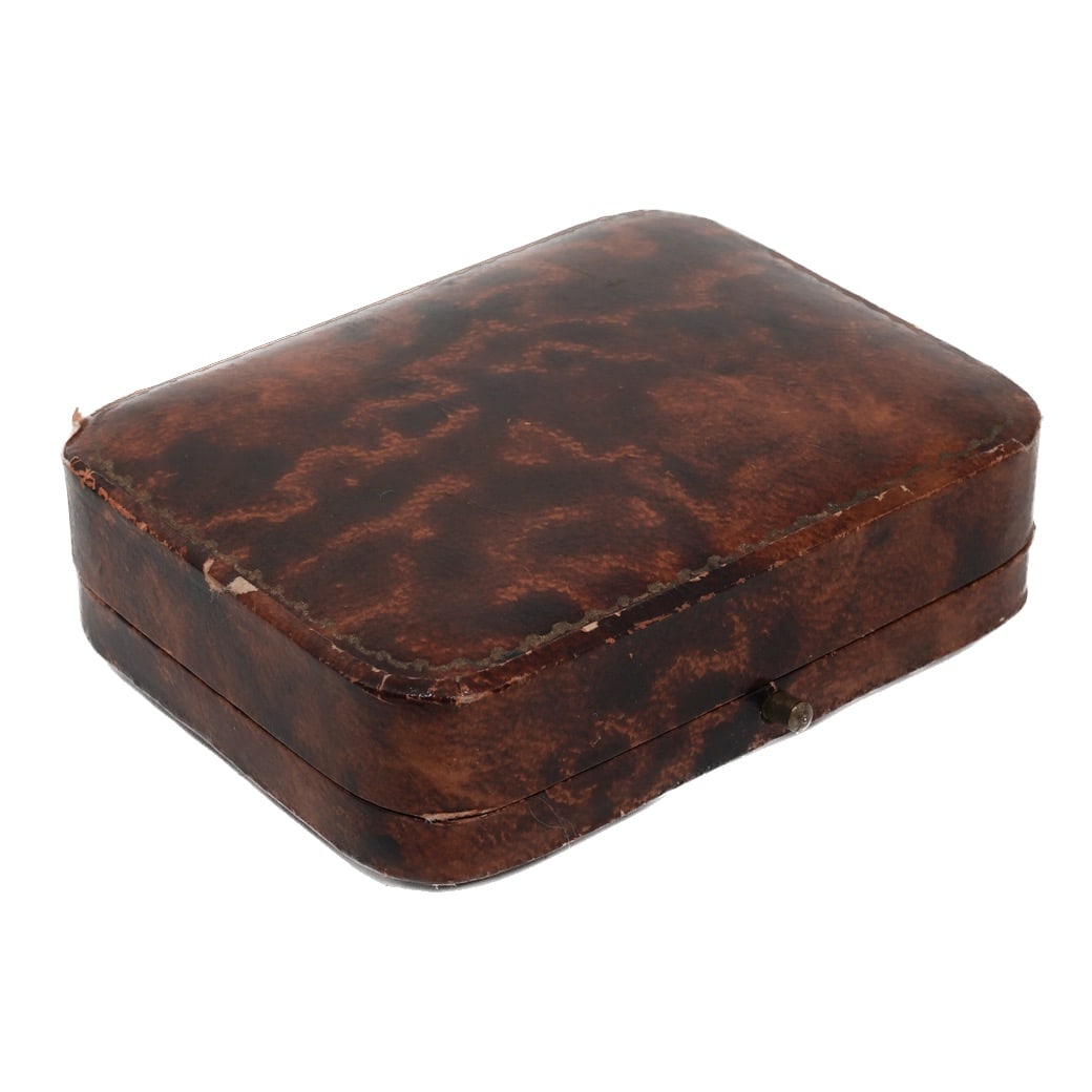 Imperial Faberge Era 14K Gold Diamond & Nephrite Leaf Brooch - 9