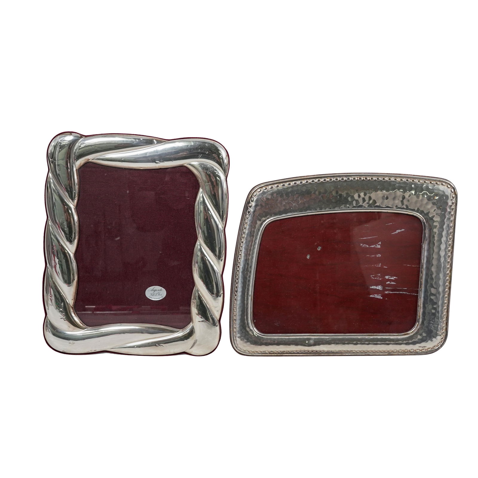 (6 Pc) Italian Silver Picture Frames Grouping - 3