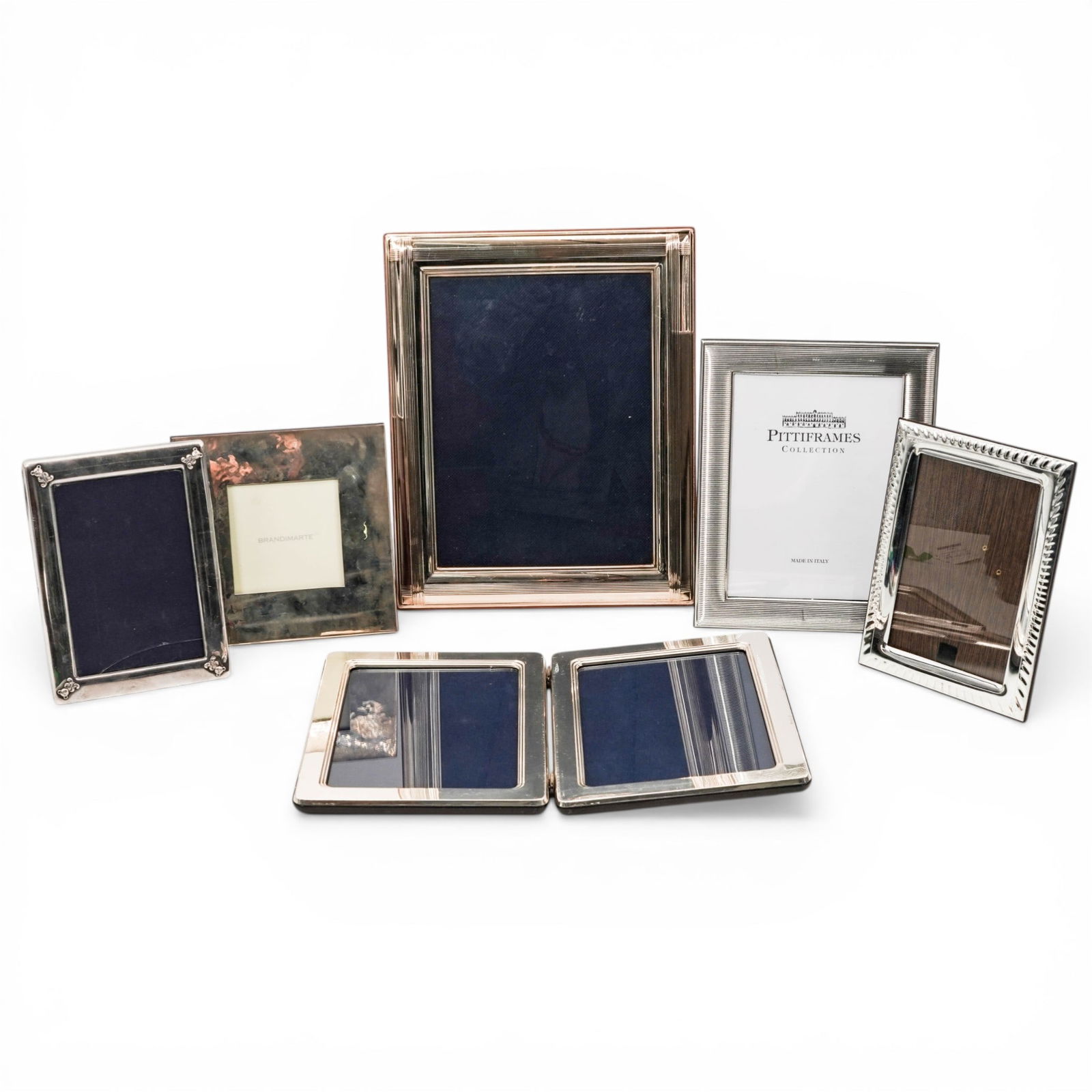 (6 Pc) Sterling Silver Picture Frames Grouping (1 of 6)