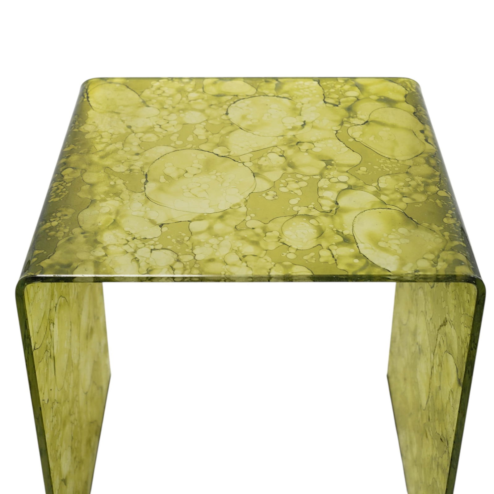 Glassisimo "Ponticello" Green Side Table - 7