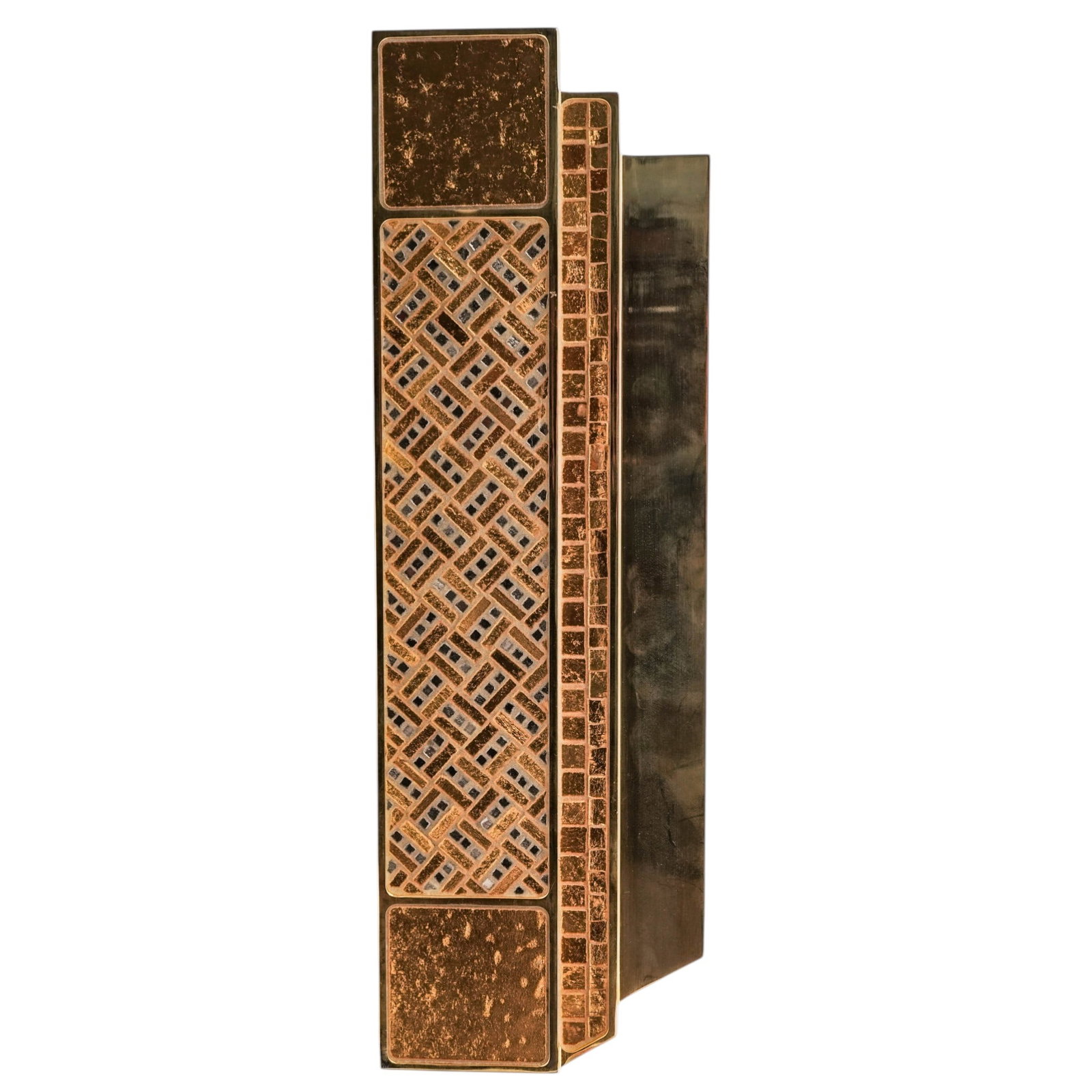 (2 pcs) SICIS "Broadway" & "Gatsby" Mosaic Door Handles - 5