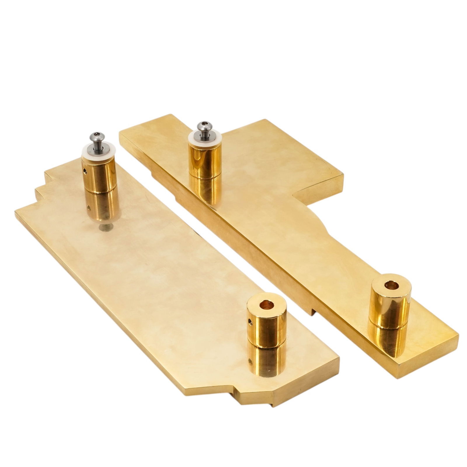 (2 pcs) SICIS "Broadway" & "Gatsby" Mosaic Door Handles - 6