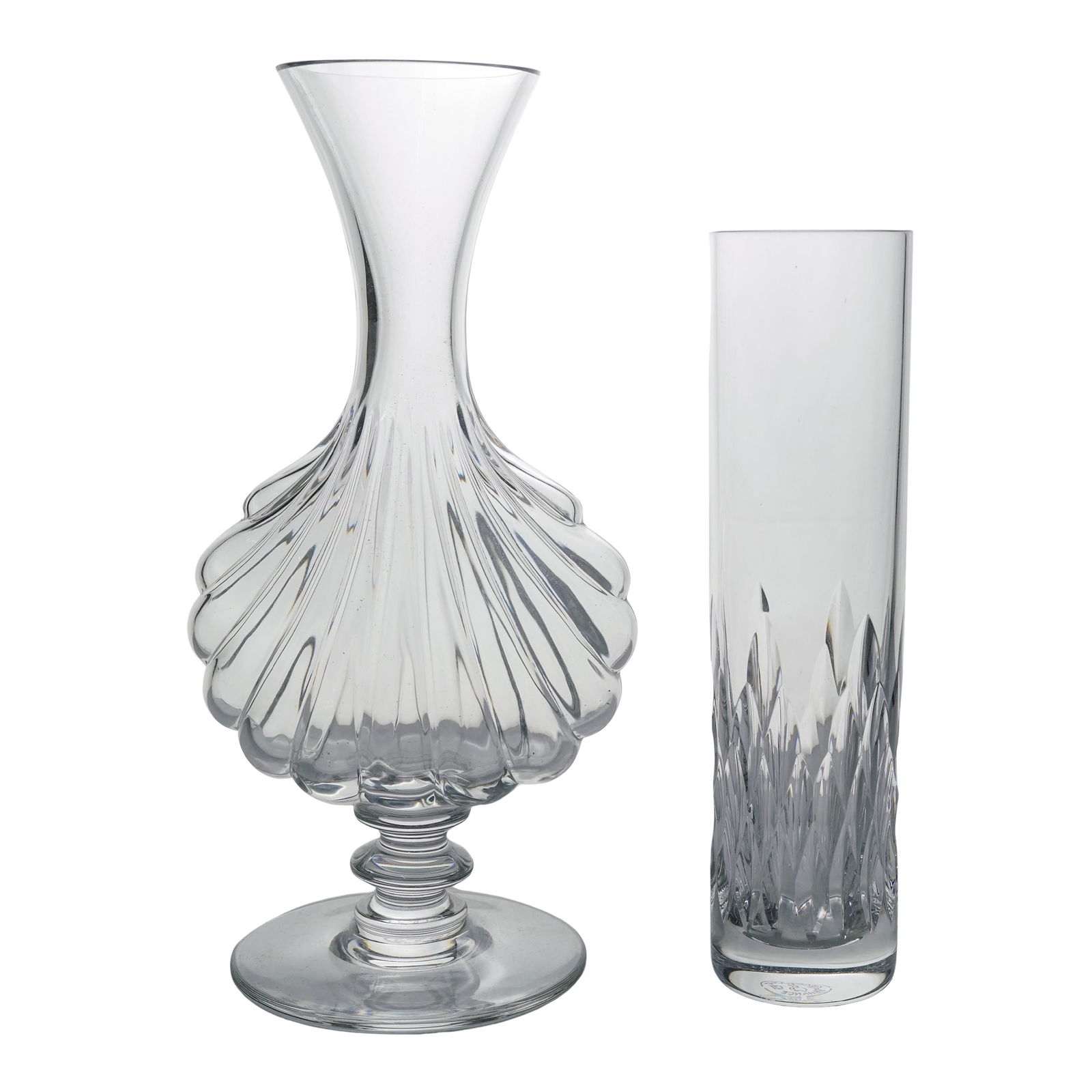 (2 Pc) Baccarat "Primevere" & "Harmonie" Vases (1 of 7)