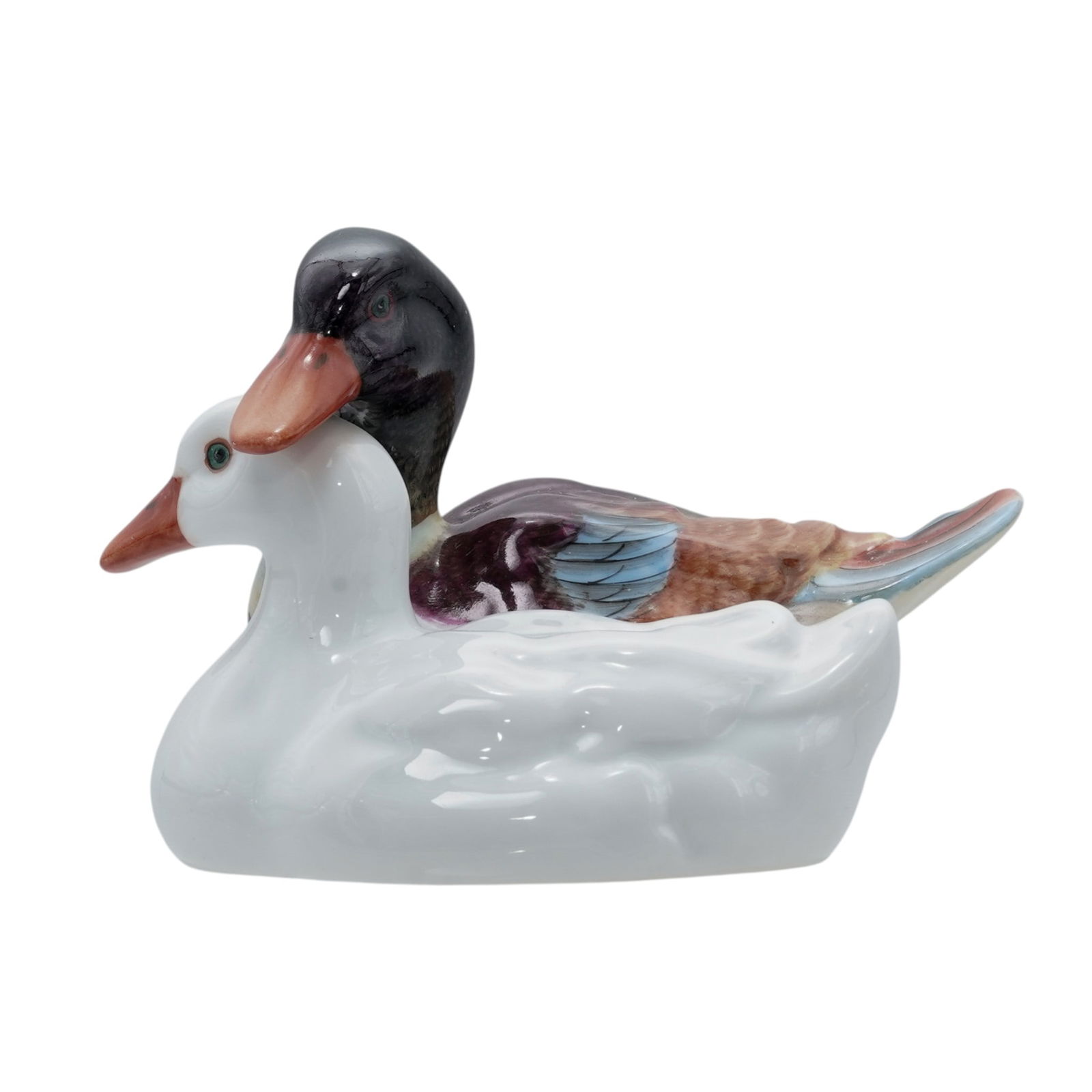 Herend Porcelain "Pair of Ducks" Figurine (1 of 6)