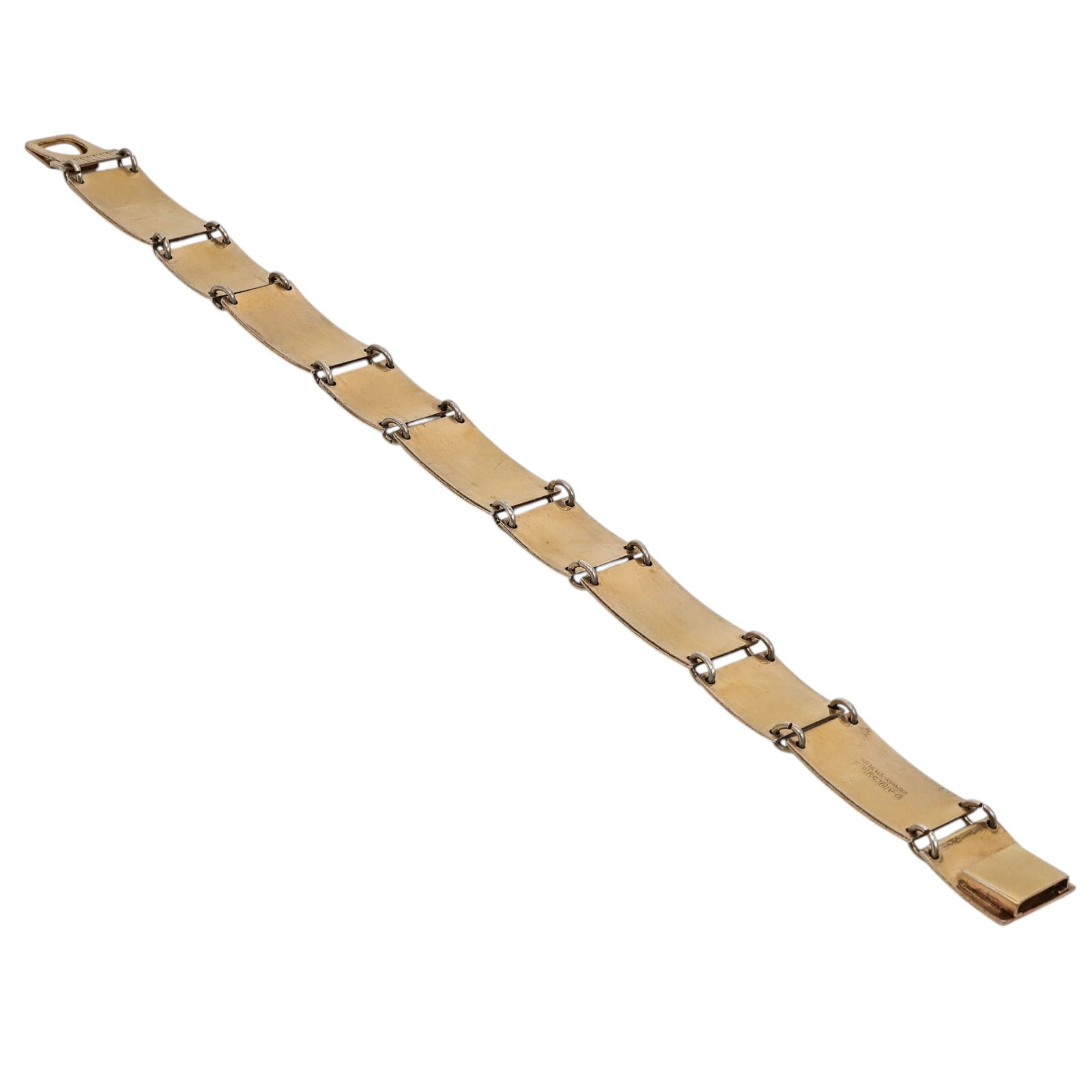 David Andersen Sterling Silver Guilloche Enamel Bracelet - 6