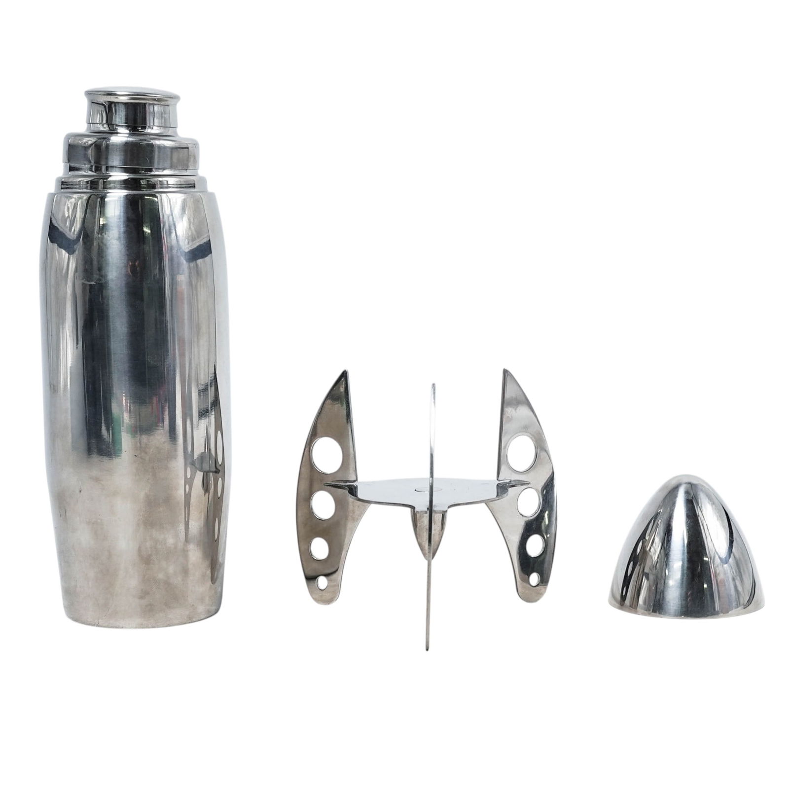 Viski Rocket Cocktail Shaker - 4