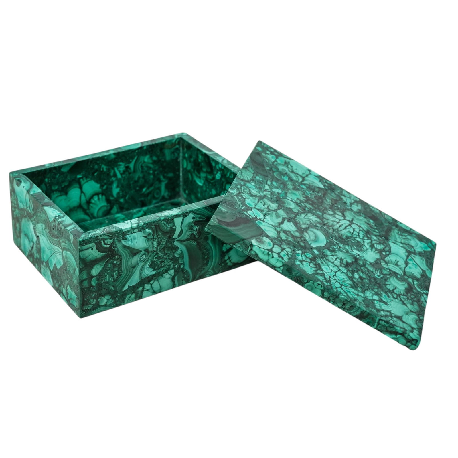 Vintage Malachite Box - 3