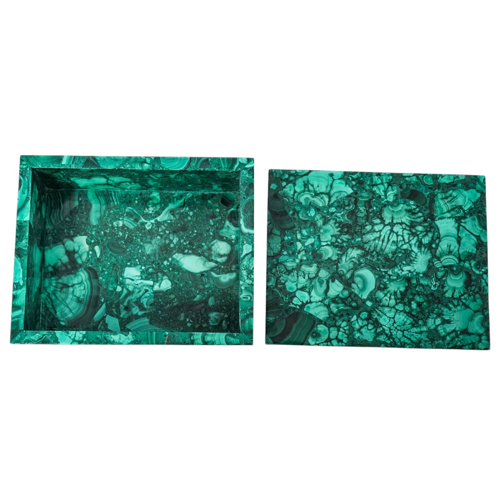 Vintage Malachite Box - 4