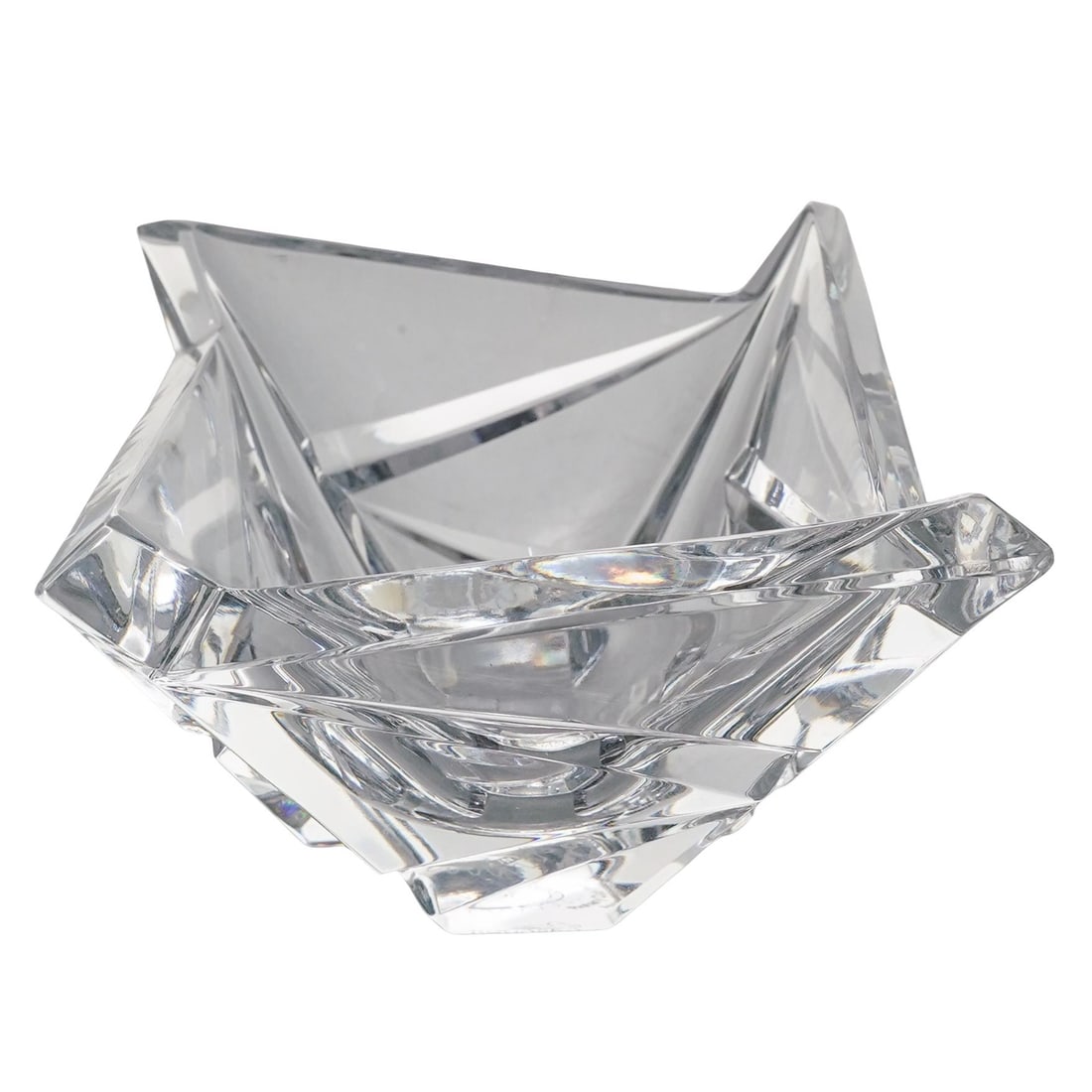 Pair Rogaska Crystal Dishes - 3
